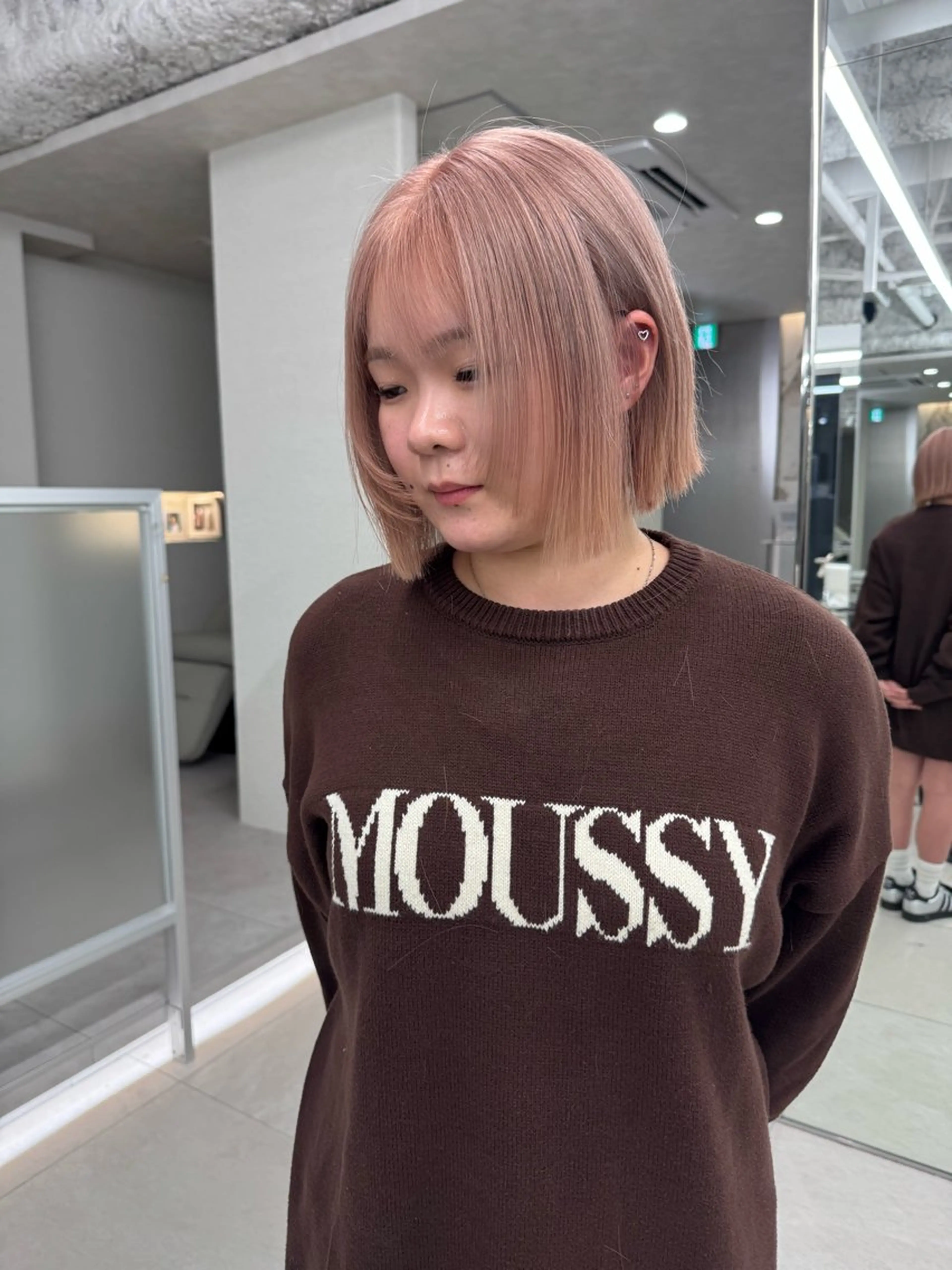 ショート カラー ヘアカラー ヘアセット kiti Sakae所属・栄美容師/kiti /ボブ/ケントのヘアスタイル