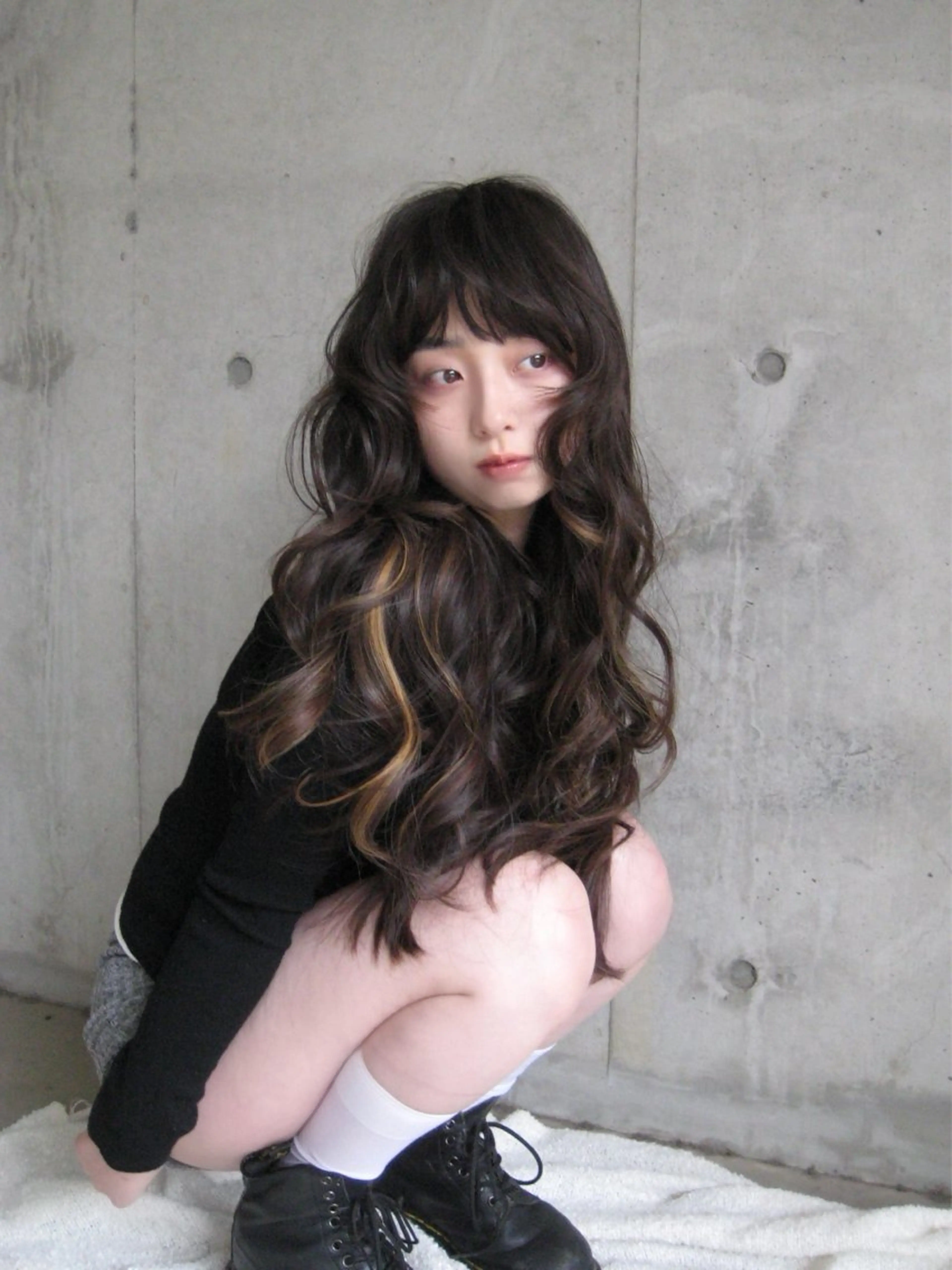 ロング カラー ロングレイヤー レイヤーカット ロング 似合わせカット カット ヘアカラー トリートメント 顔まわりカット/ ボブ/atsumiのヘアスタイル