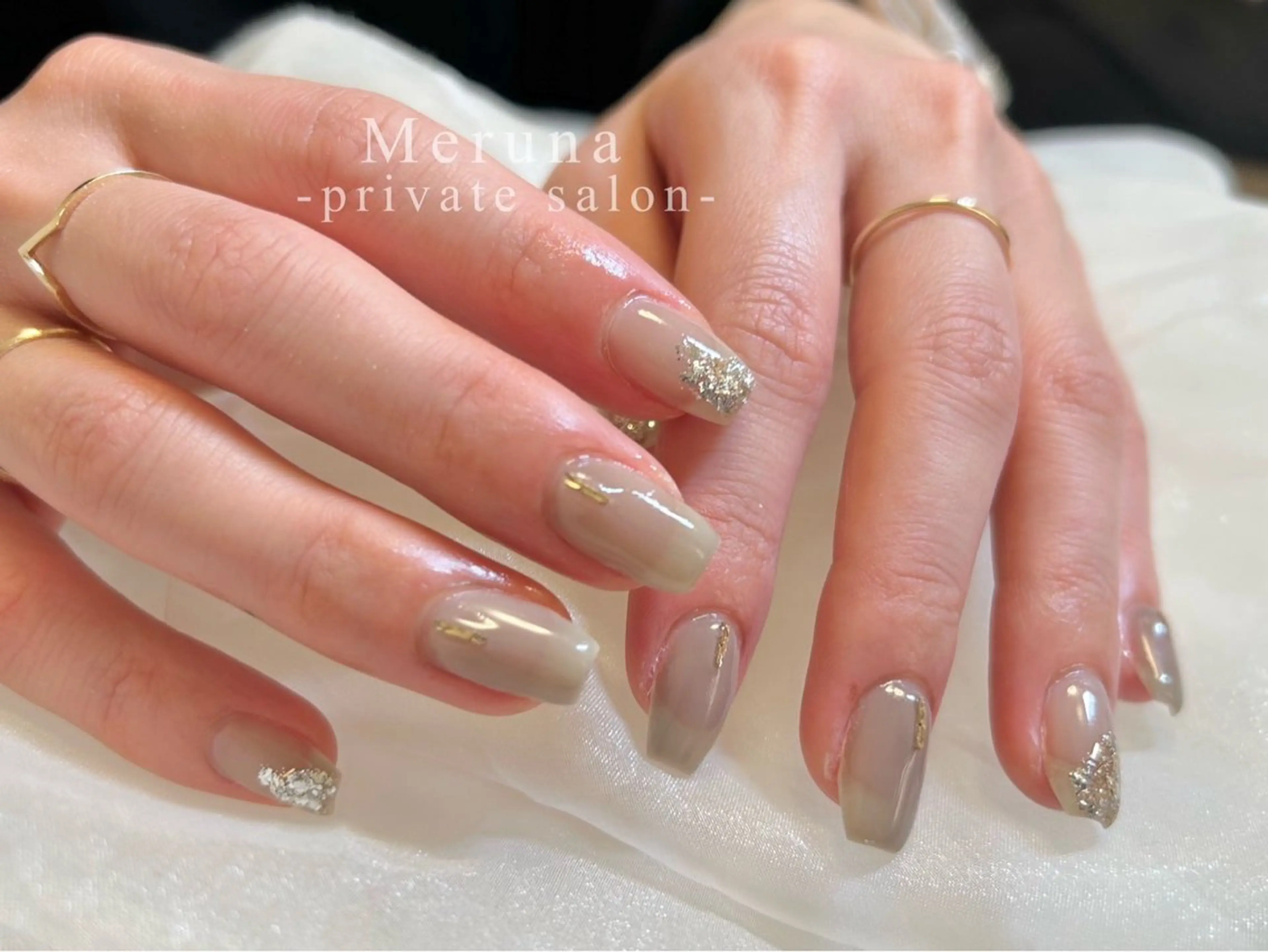 ネイル ハンドネイル Meruna .ﾒﾙｰﾅ.のネイルデザイン