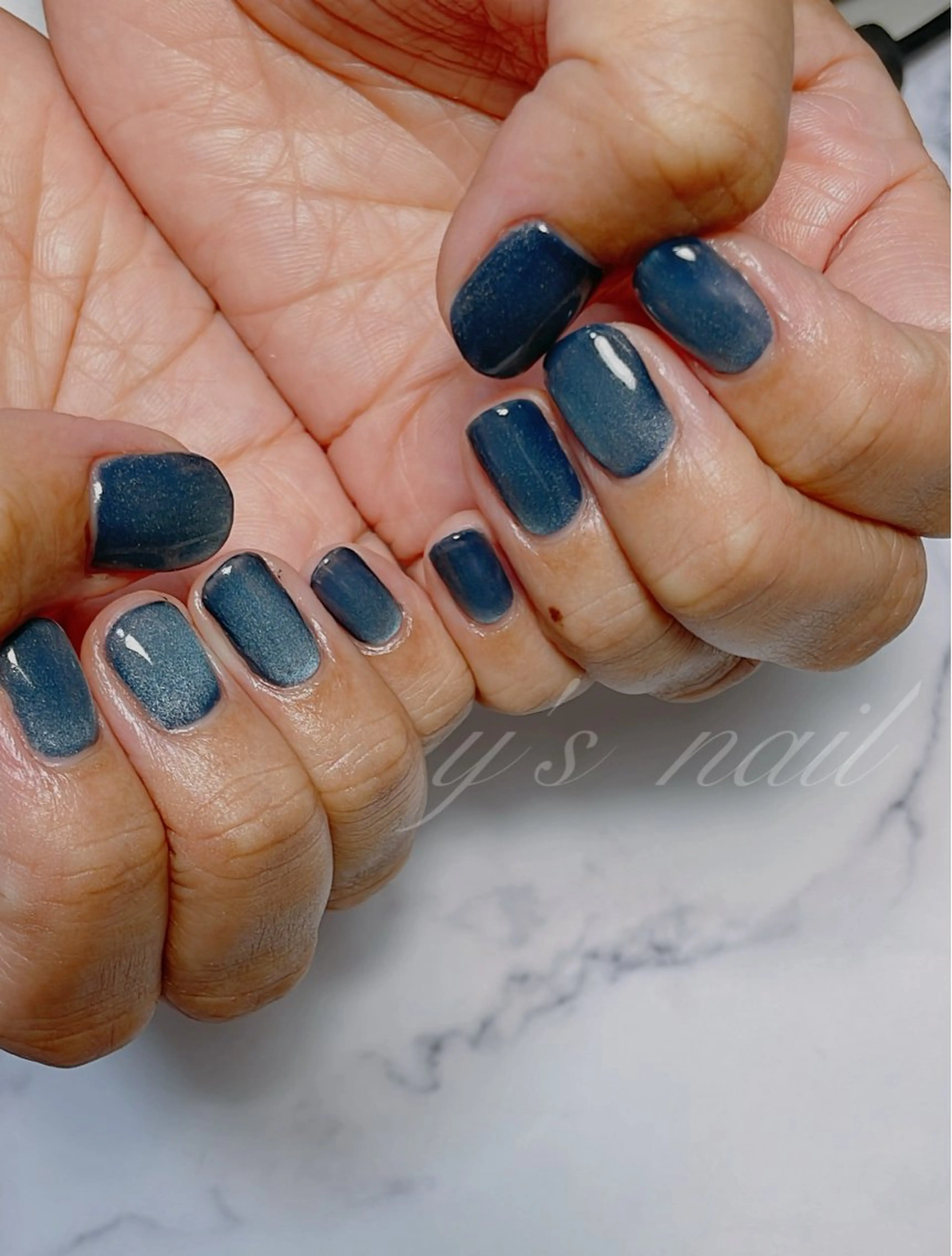 ネイル マグネットネイル ハンドネイル y’s nail所属・y’s nail ✧ゆきのネイルデザイン