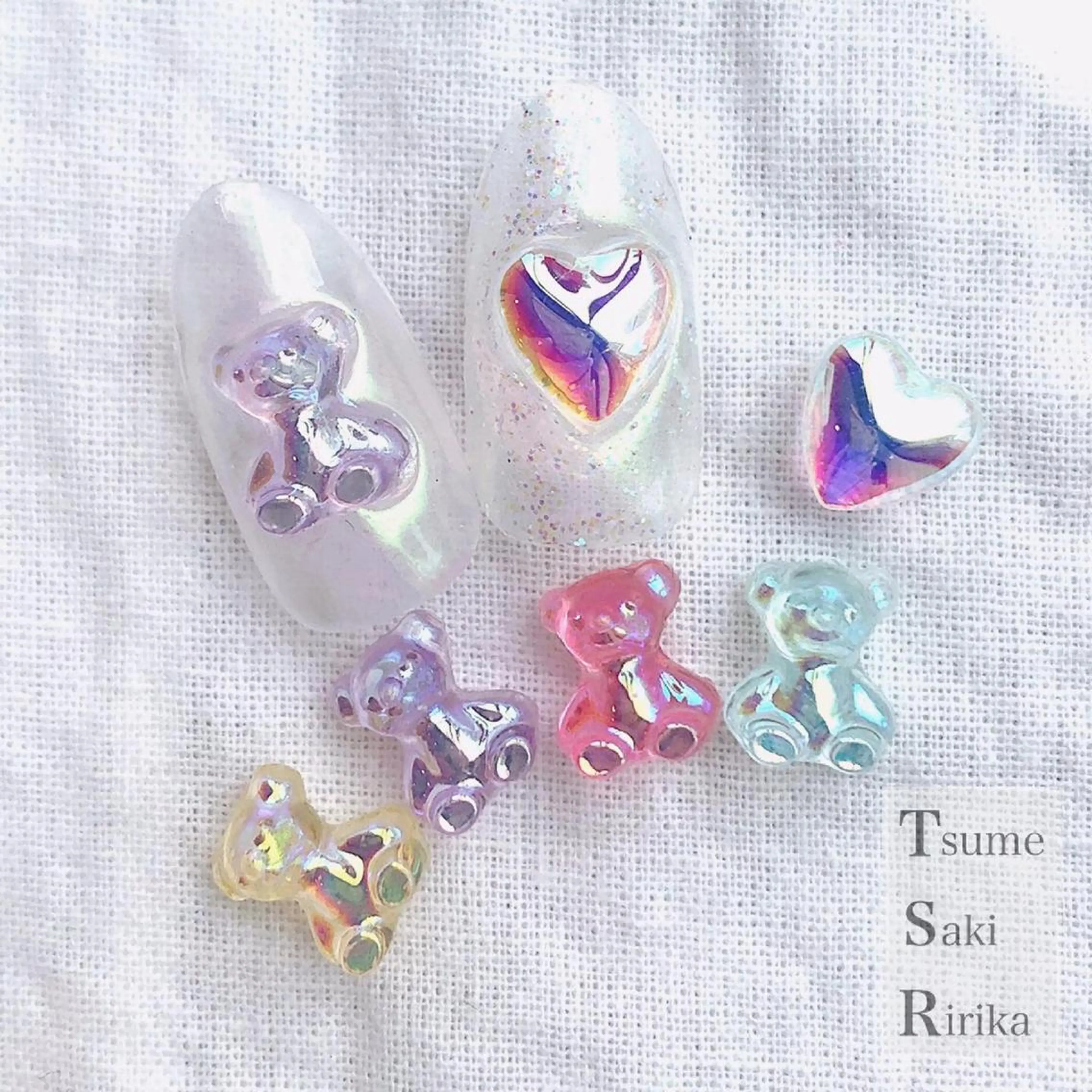 ネイル フットネイル 爪咲 りり花のネイルデザイン