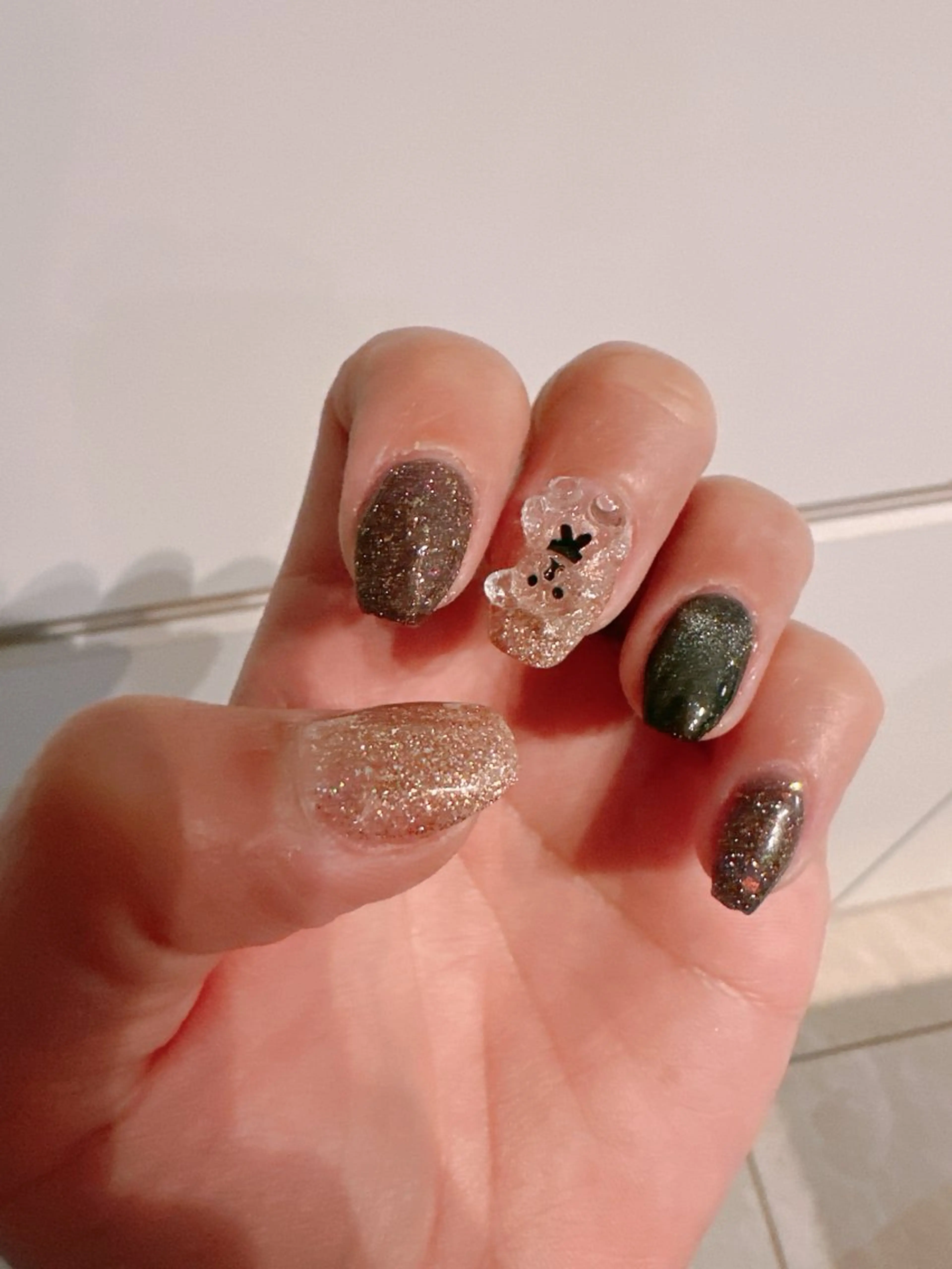 ジェルネイルモデル💅✨マグネットネイルの写真