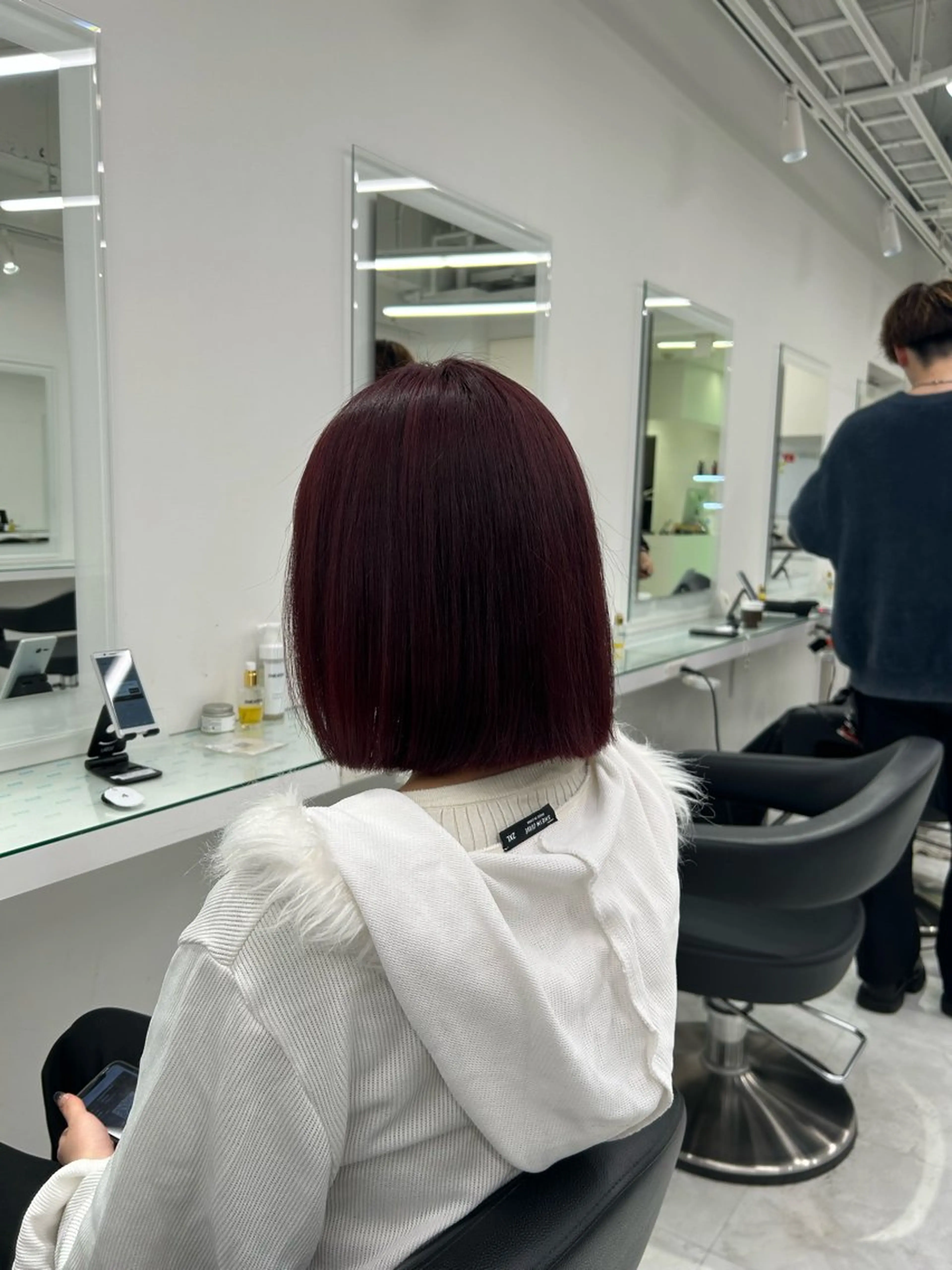 ショート カラー ヘアカラー ブリーチ無し透明感 🕊AZUSAのヘアスタイル