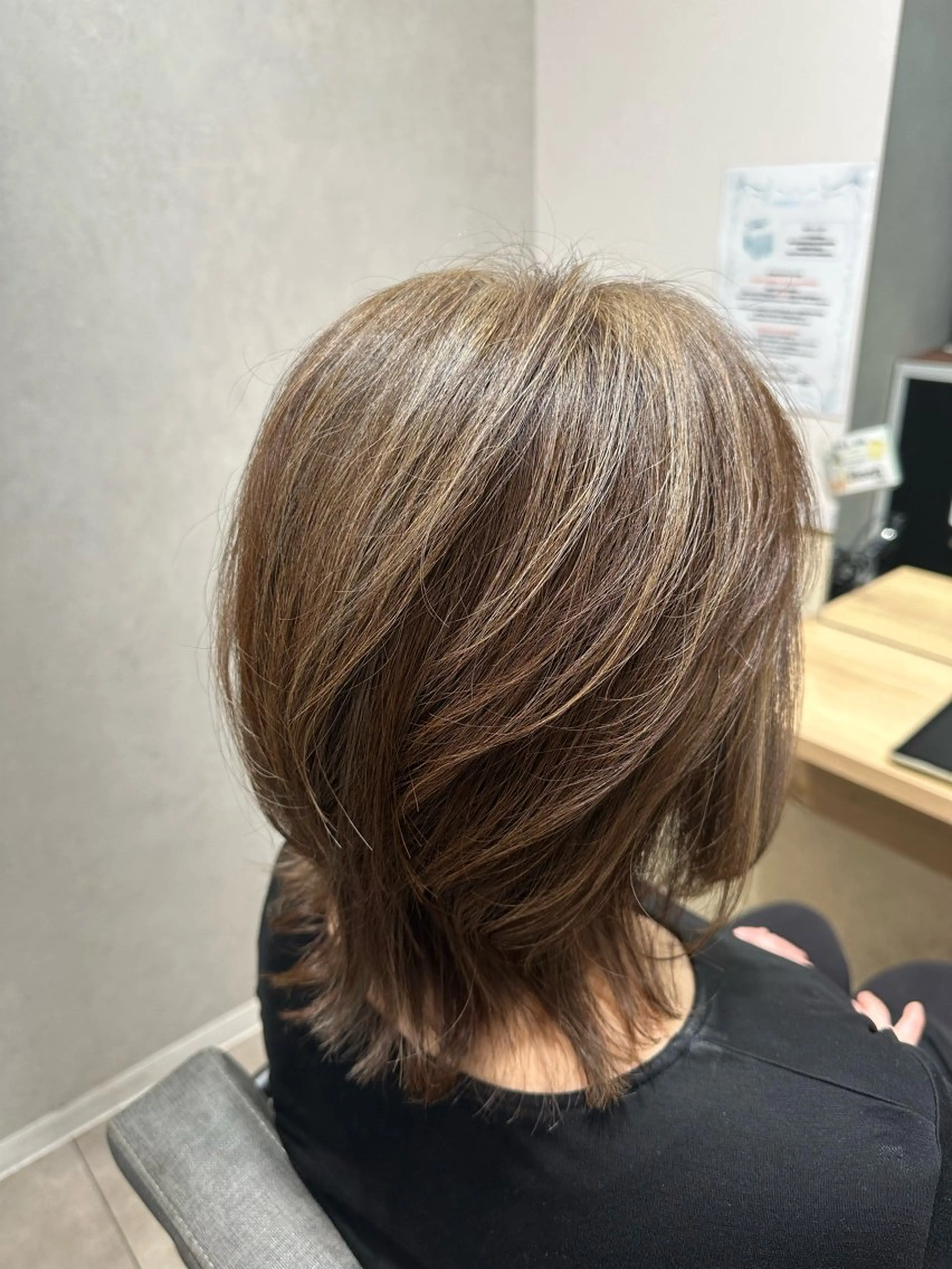 ミディアム 猫大好き❤️美容師 keiのヘアスタイル