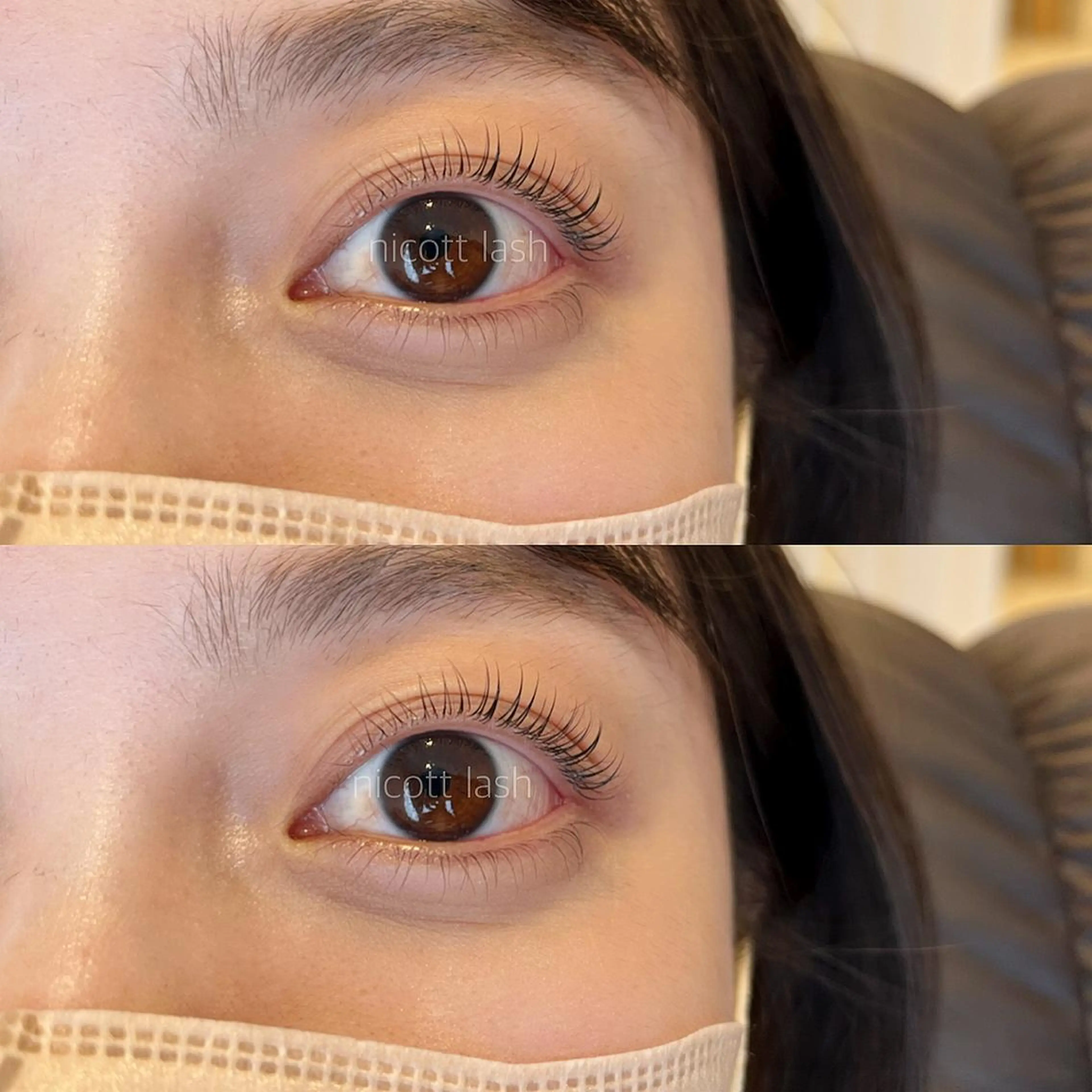 マツエク・マツパ まつげパーマ 下まつげエクステ sarah 反葉のマツエク・マツパデザイン