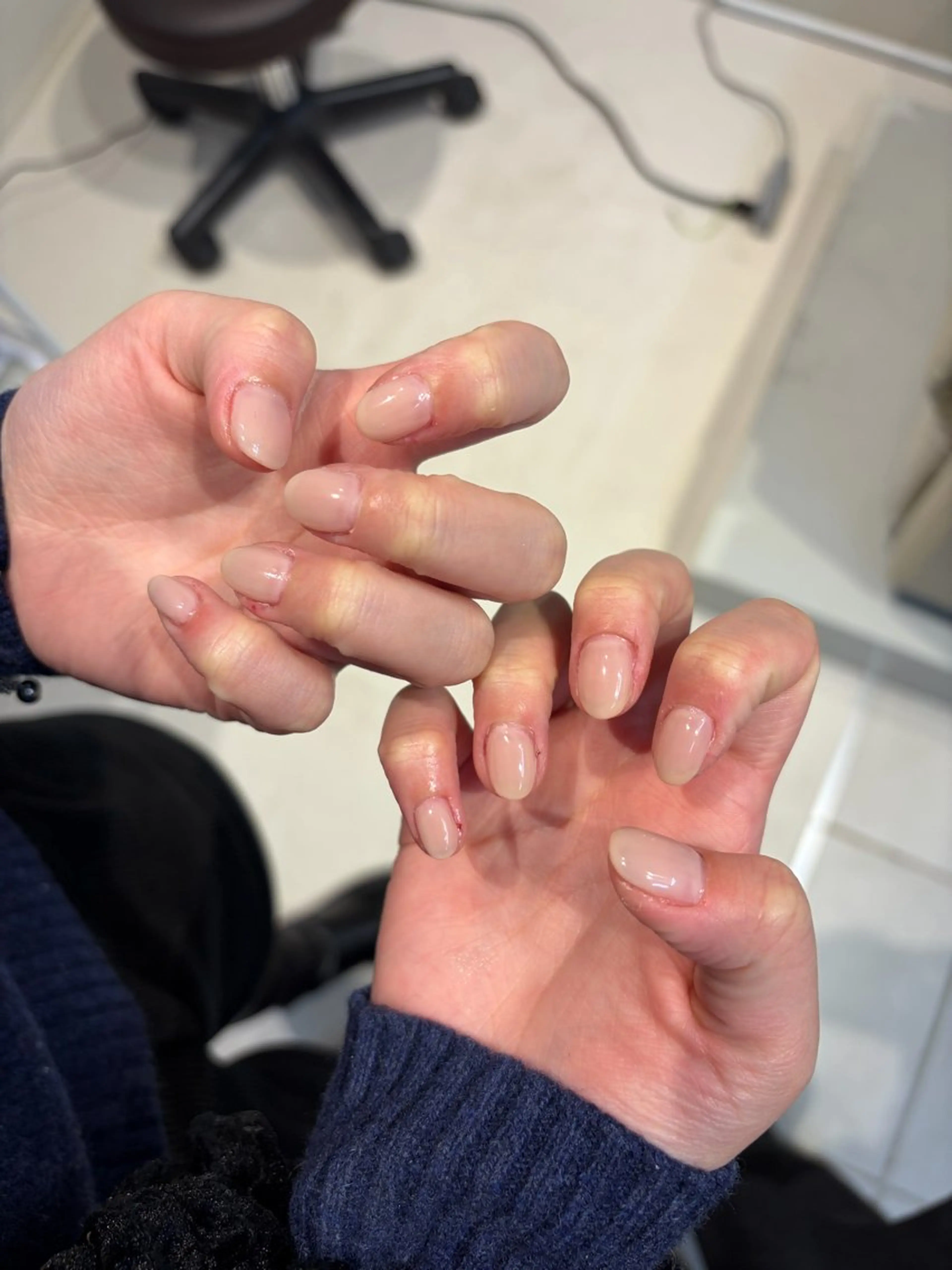 ネイル ワンカラーネイル MANAMI TRIOS💅🏻のネイルデザイン