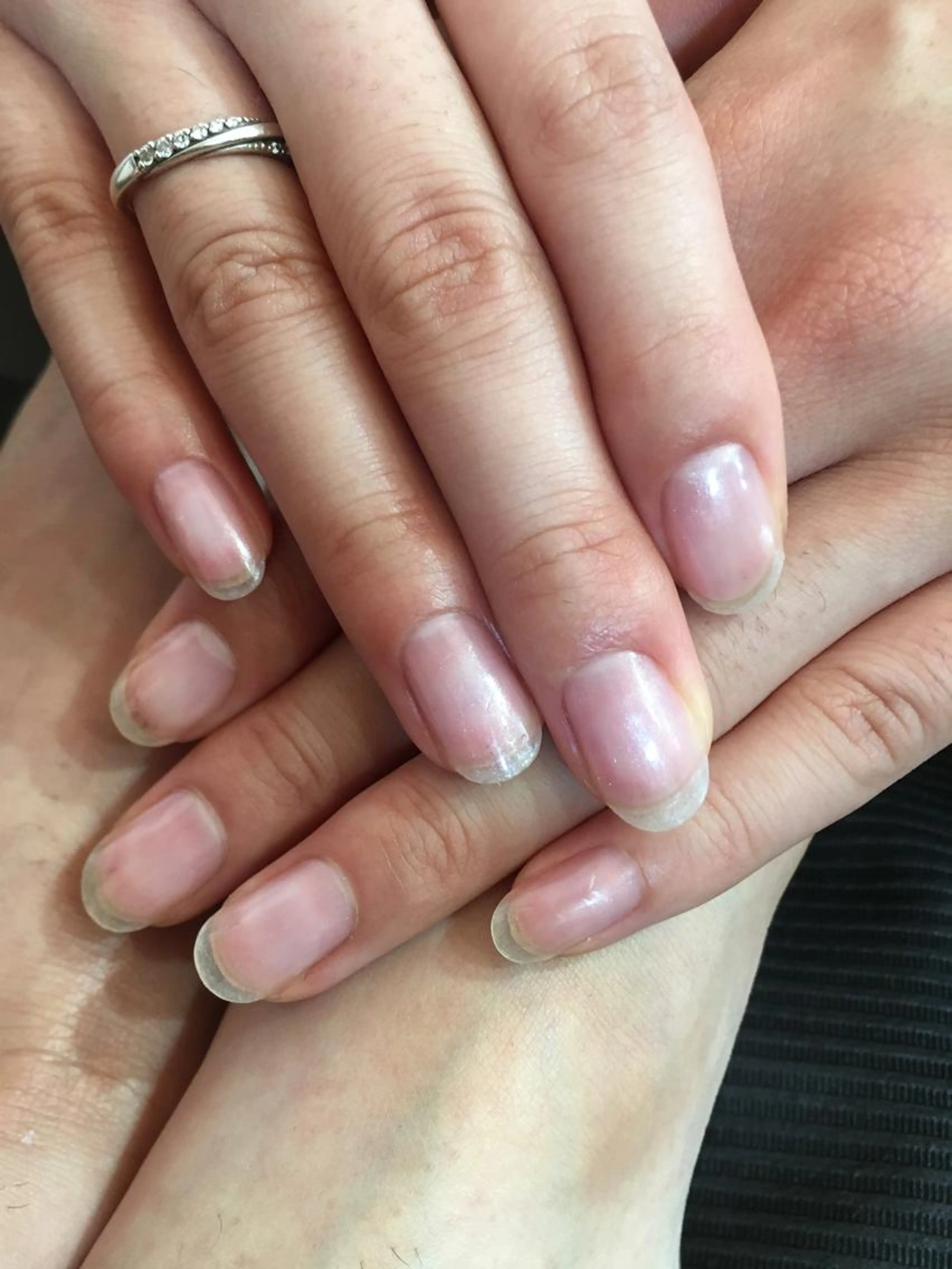 【地爪へのダメージは最小限に、ジェルをオフします。】の写真