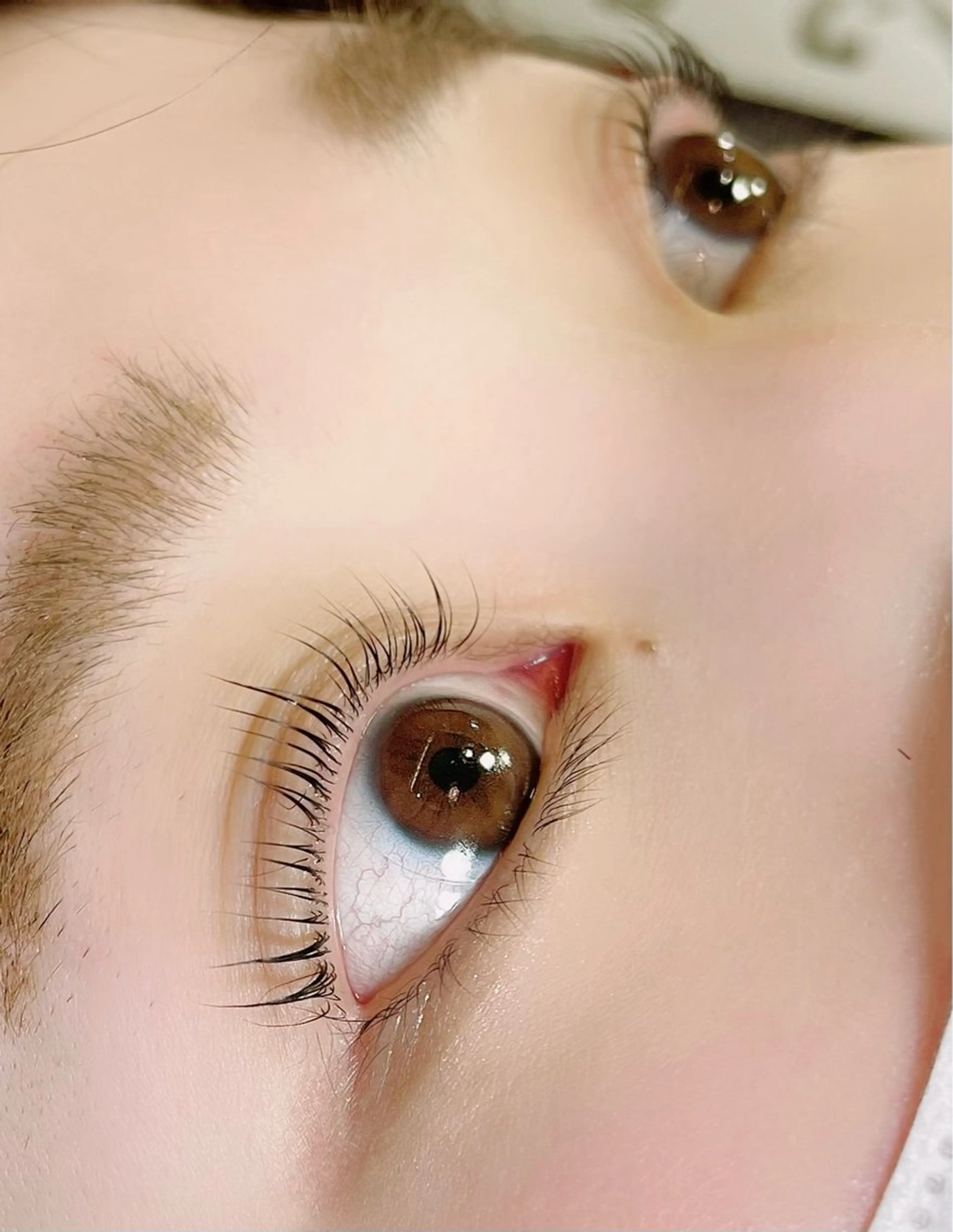 マツエク・マツパ フラットラッシュ パリジェンヌラッシュリフト 一重×まつ毛パーマ ボリュームラッシュ マツパ Charme 五反田・不動前・目黒のマツエク・マツパデザイン