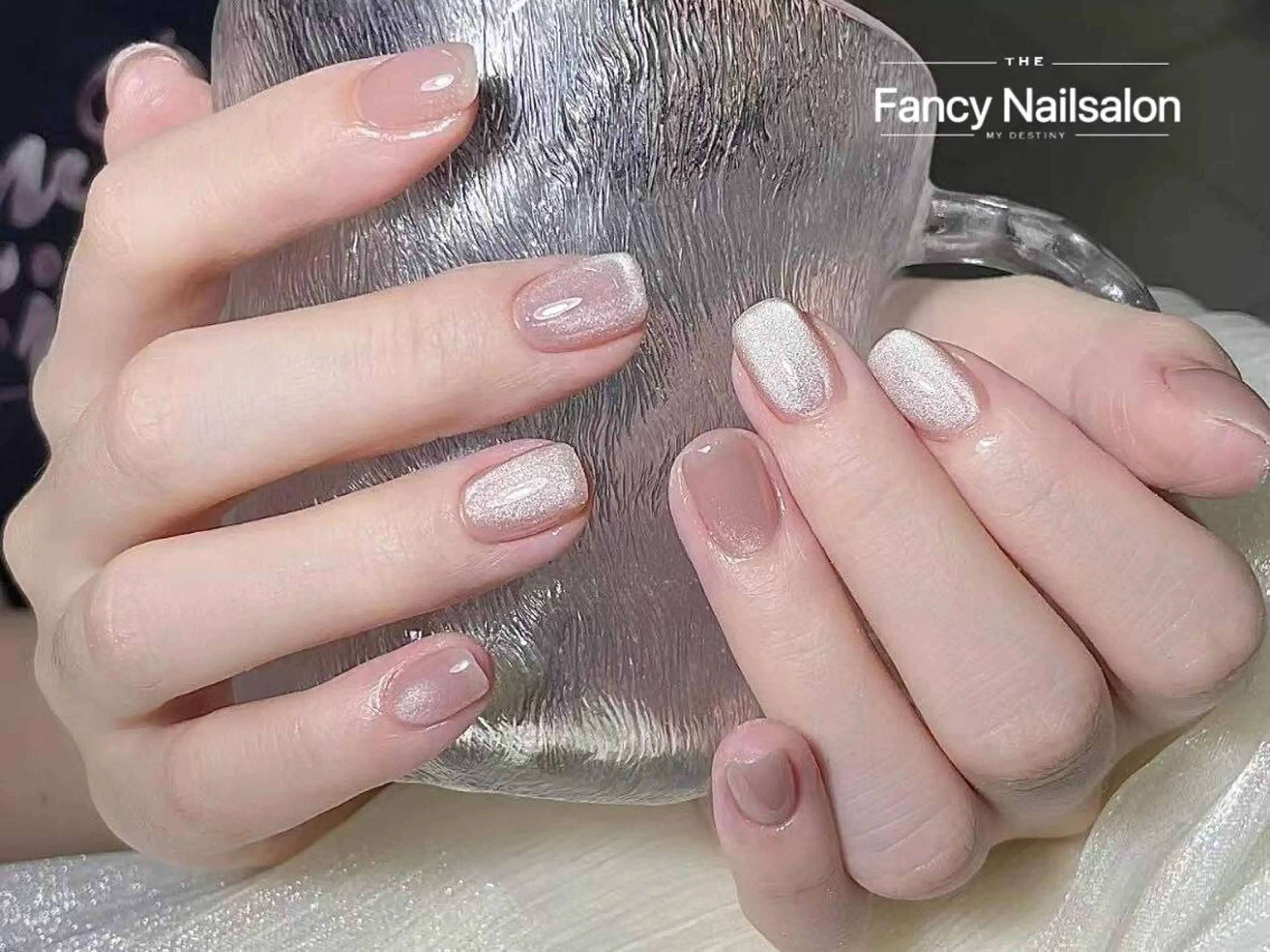 ネイル チークネイル 長さ出し フットネイル フレンチネイル ジェルネイル Fancy Nailsalonのネイルデザイン