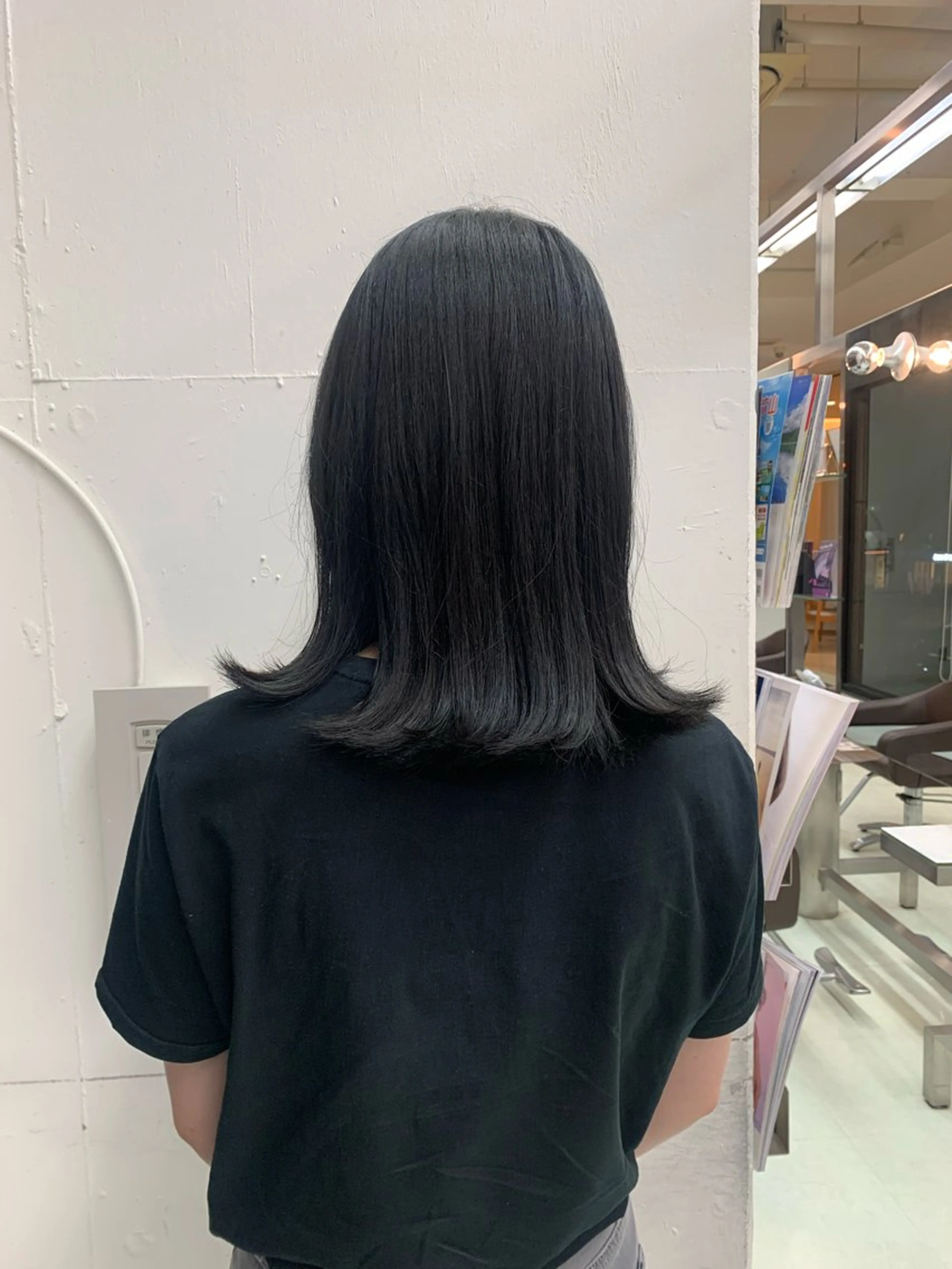 ミディアム WILL西宮店所属・WILL西宮野崎琴水 /透明感カラーのヘアスタイル