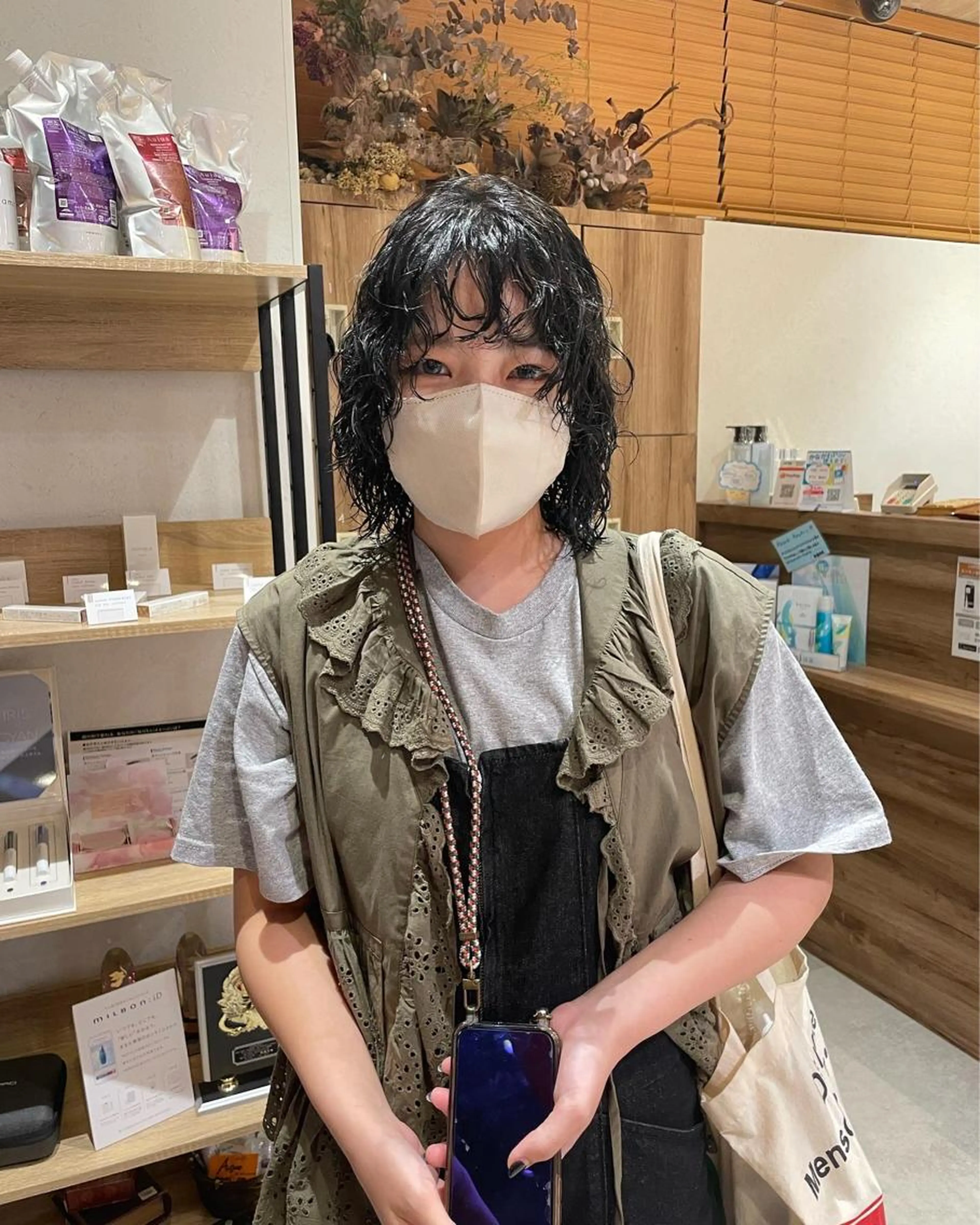 朝が楽ちん♡前髪perm〰︎🌛🌛💞の写真