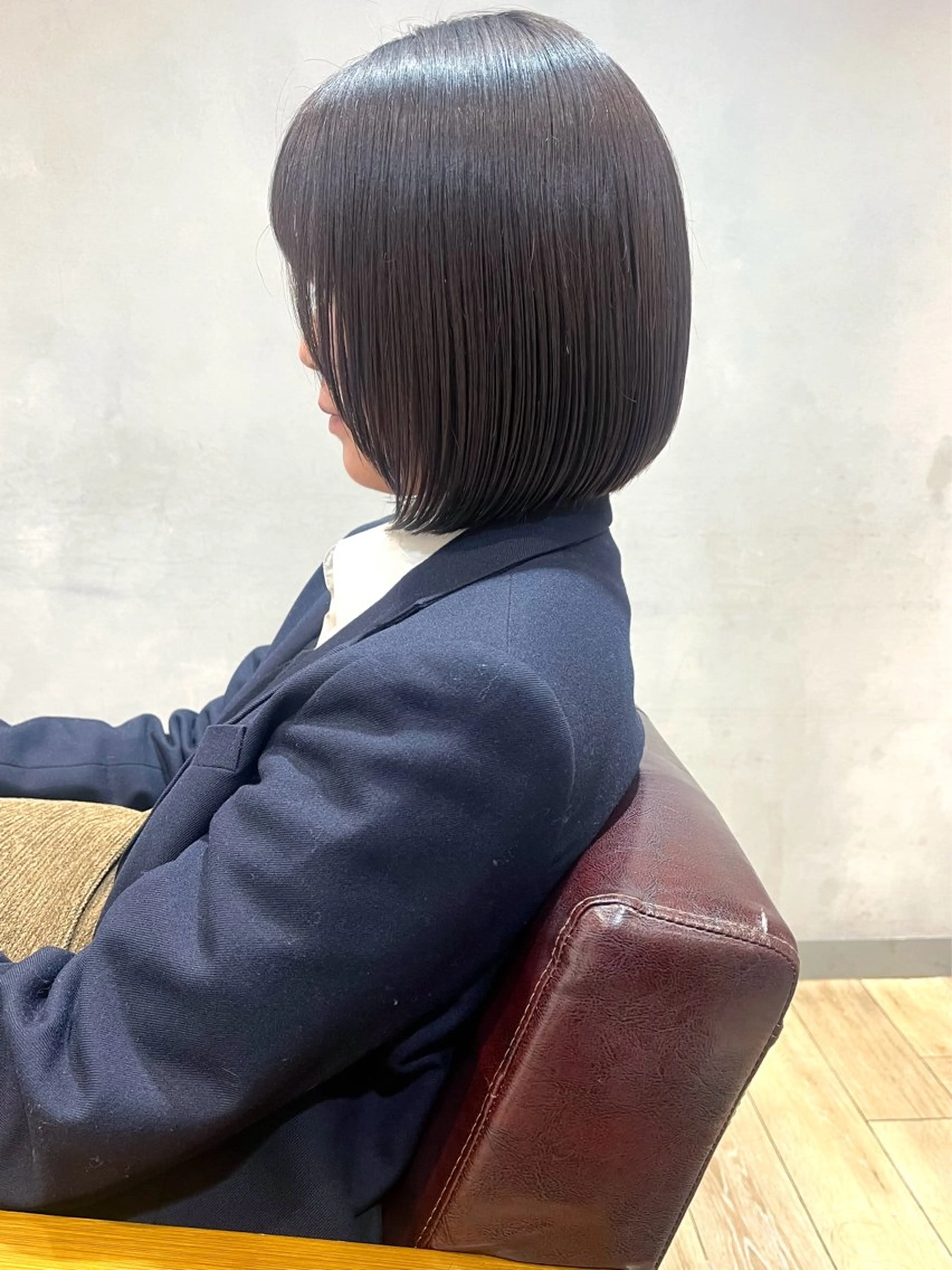 ショート カラー ヘアカラー 地毛風ストレート ミニボブ🌷江梨🍎のヘアスタイル