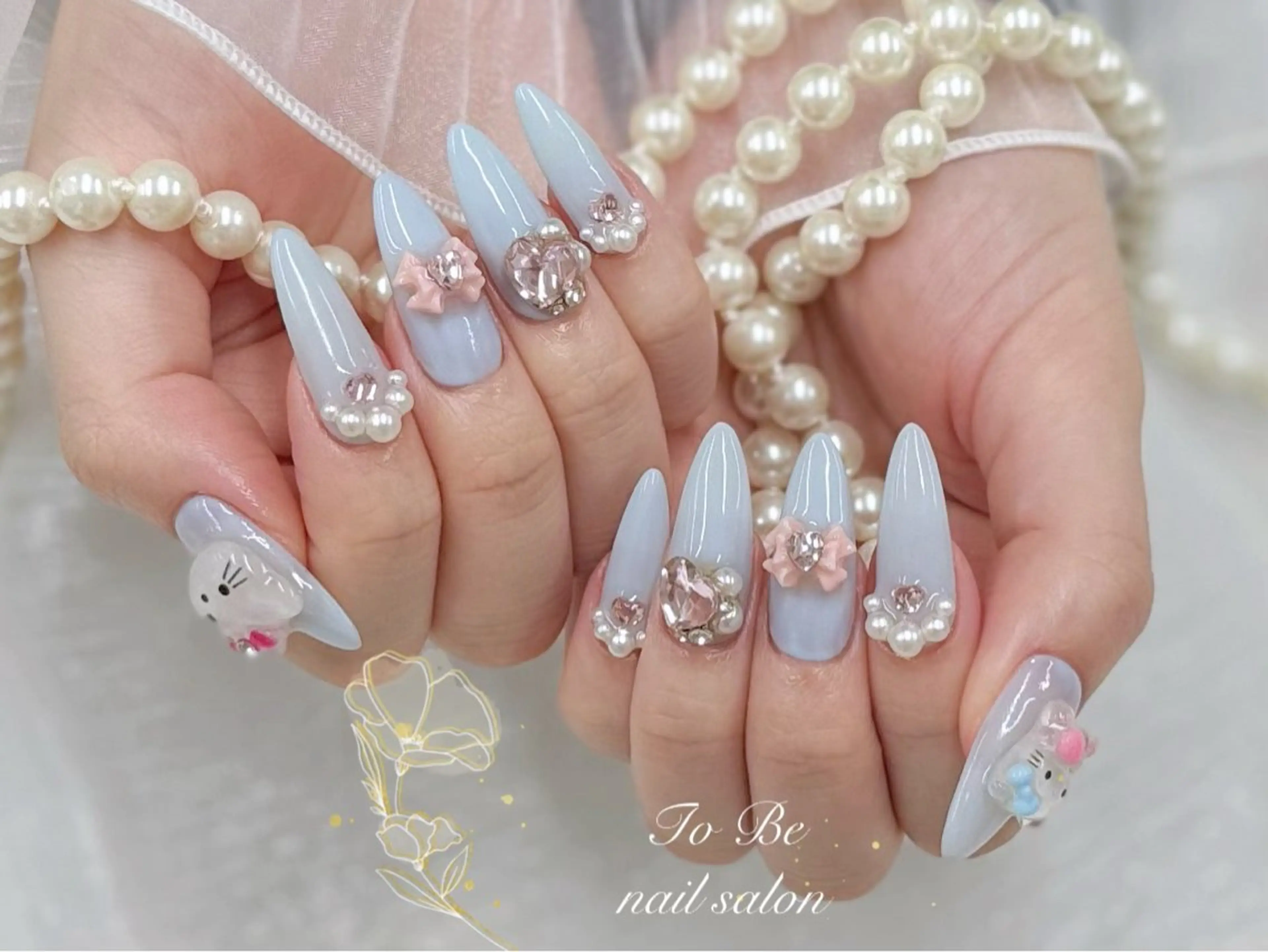 ネイル ハンドネイル Nail Salon To Be珈月のネイルデザイン