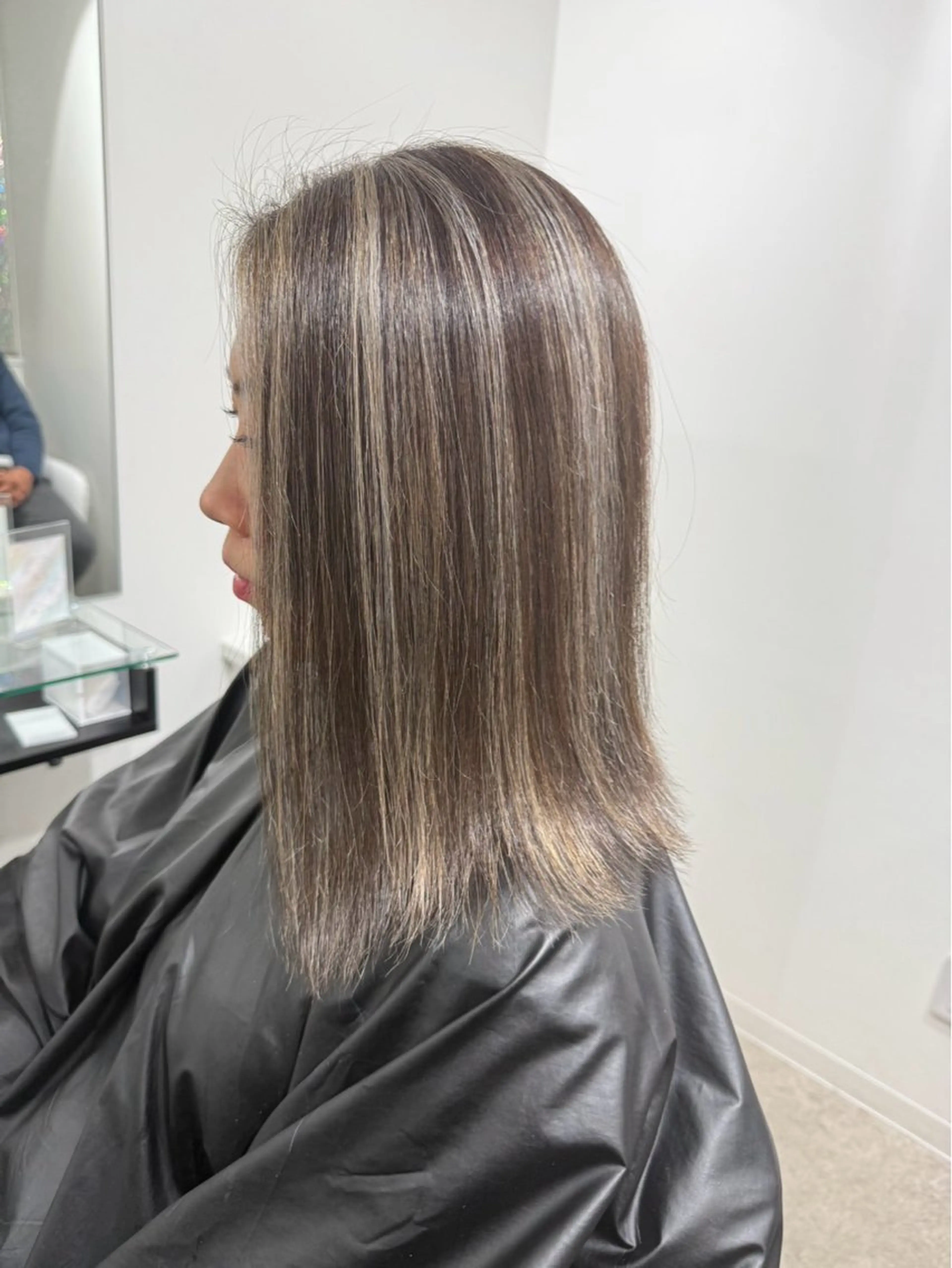 カラー ヘアカラー トリートメント AO所属・ボブ/ハイライト🦓 /harukaのヘアスタイル