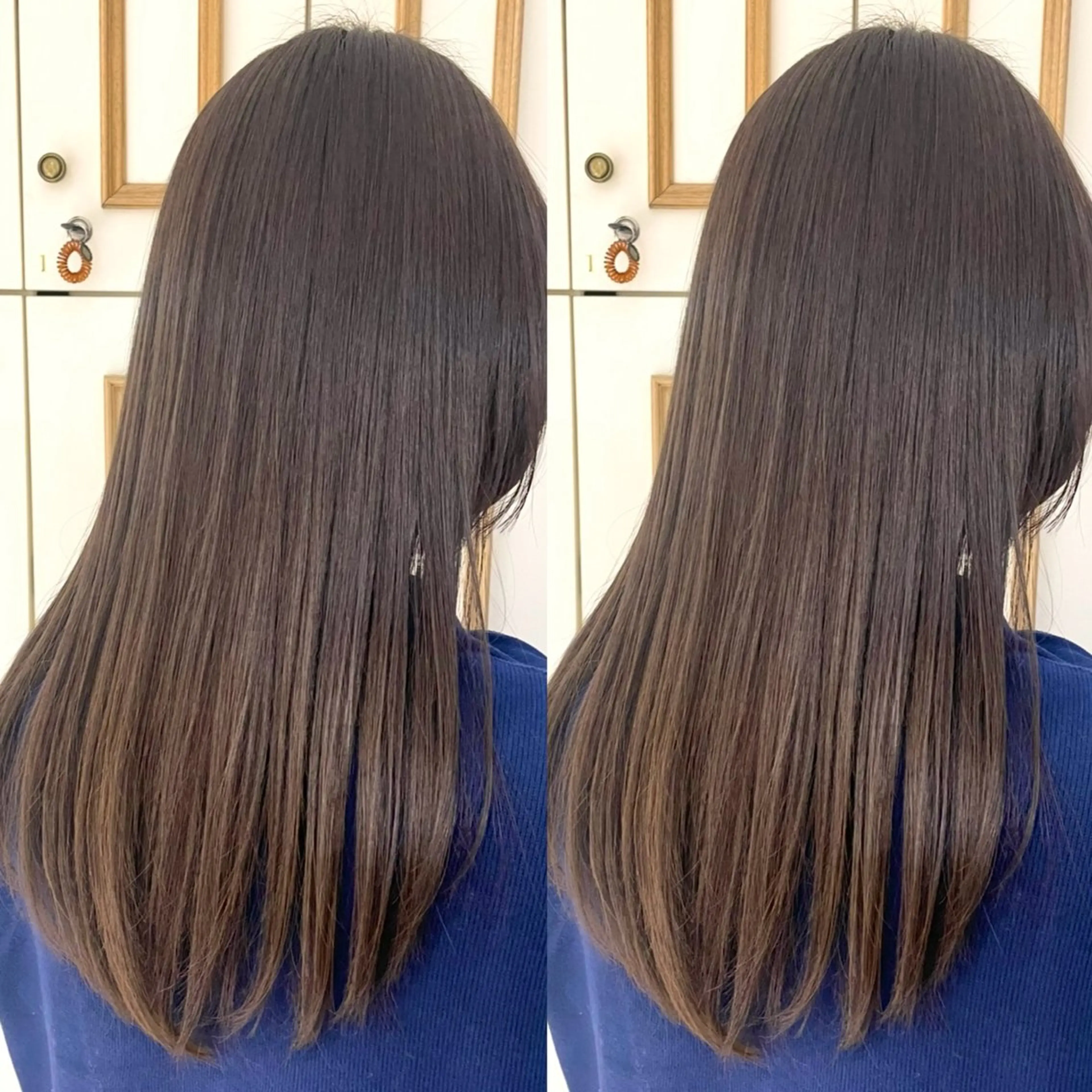 ロング 縮毛矯正 トリートメント ブリーチデザインカラ ー/メンズ◎mariのヘアスタイル