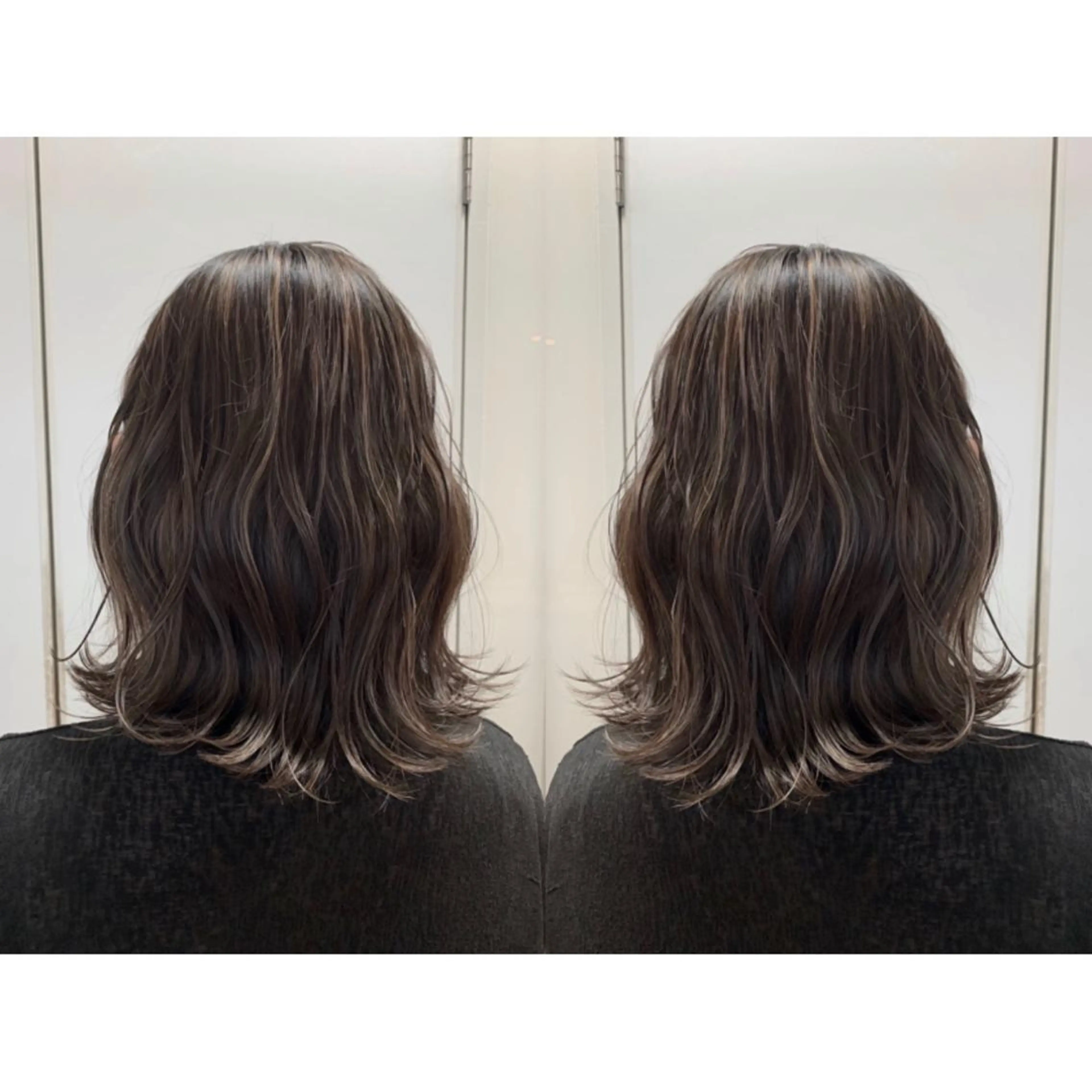 ショート カラー カット ヘアカラー 🫧透け感⋆艶髪💎 山口アヤカのヘアスタイル