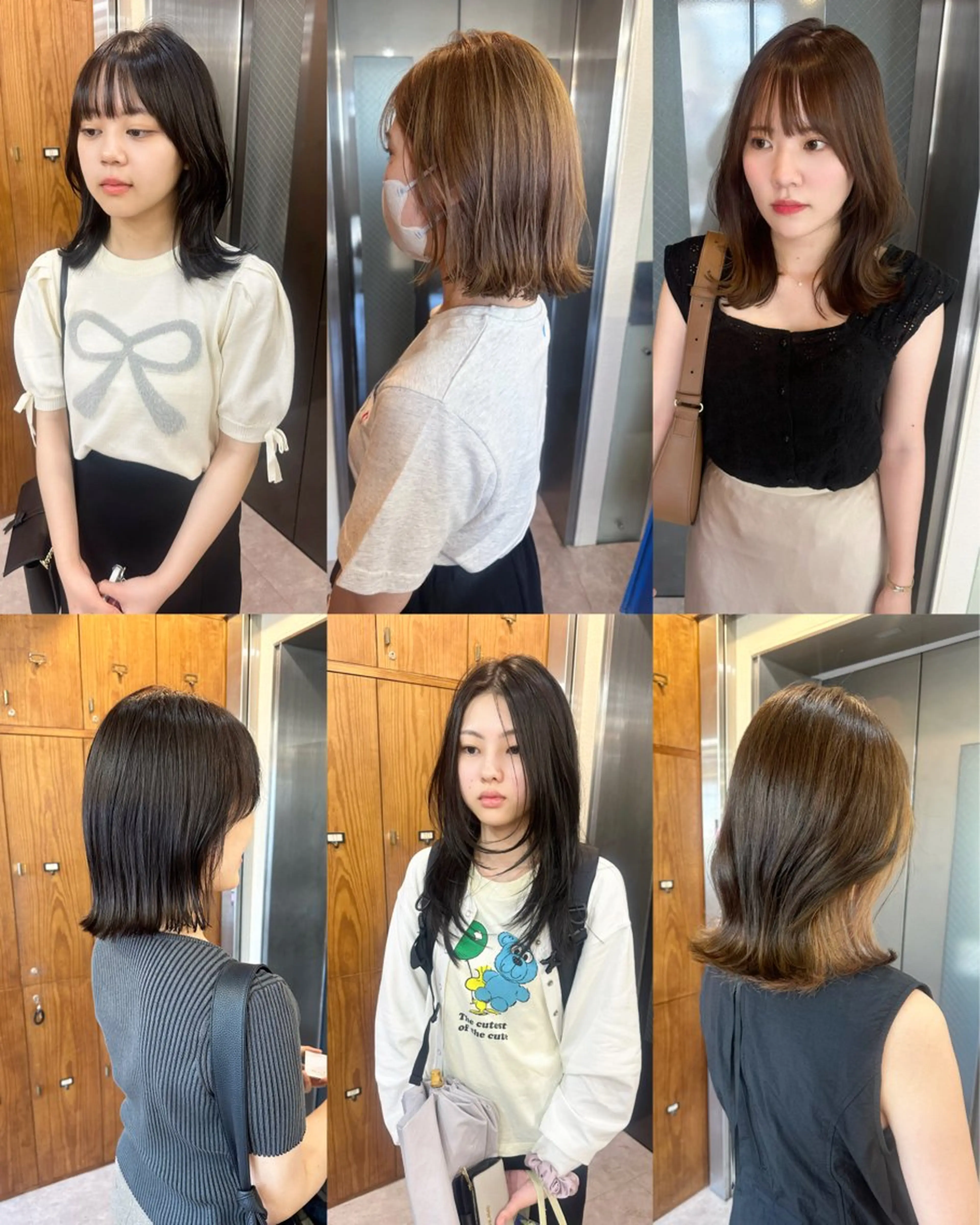 ミディアム 鎌倉 彩のヘアスタイル