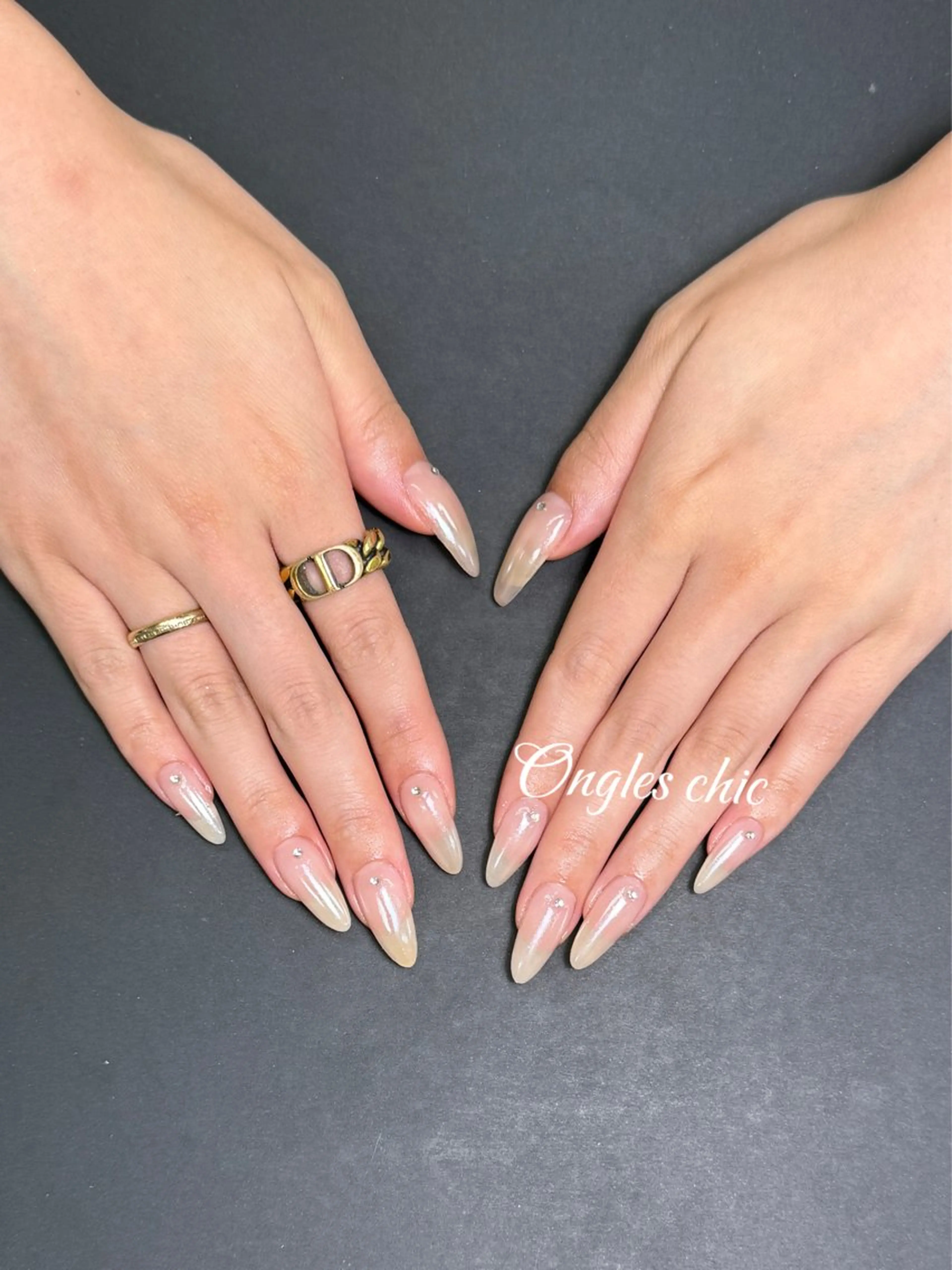 ネイル ハンドネイル ongles chicのネイルデザイン