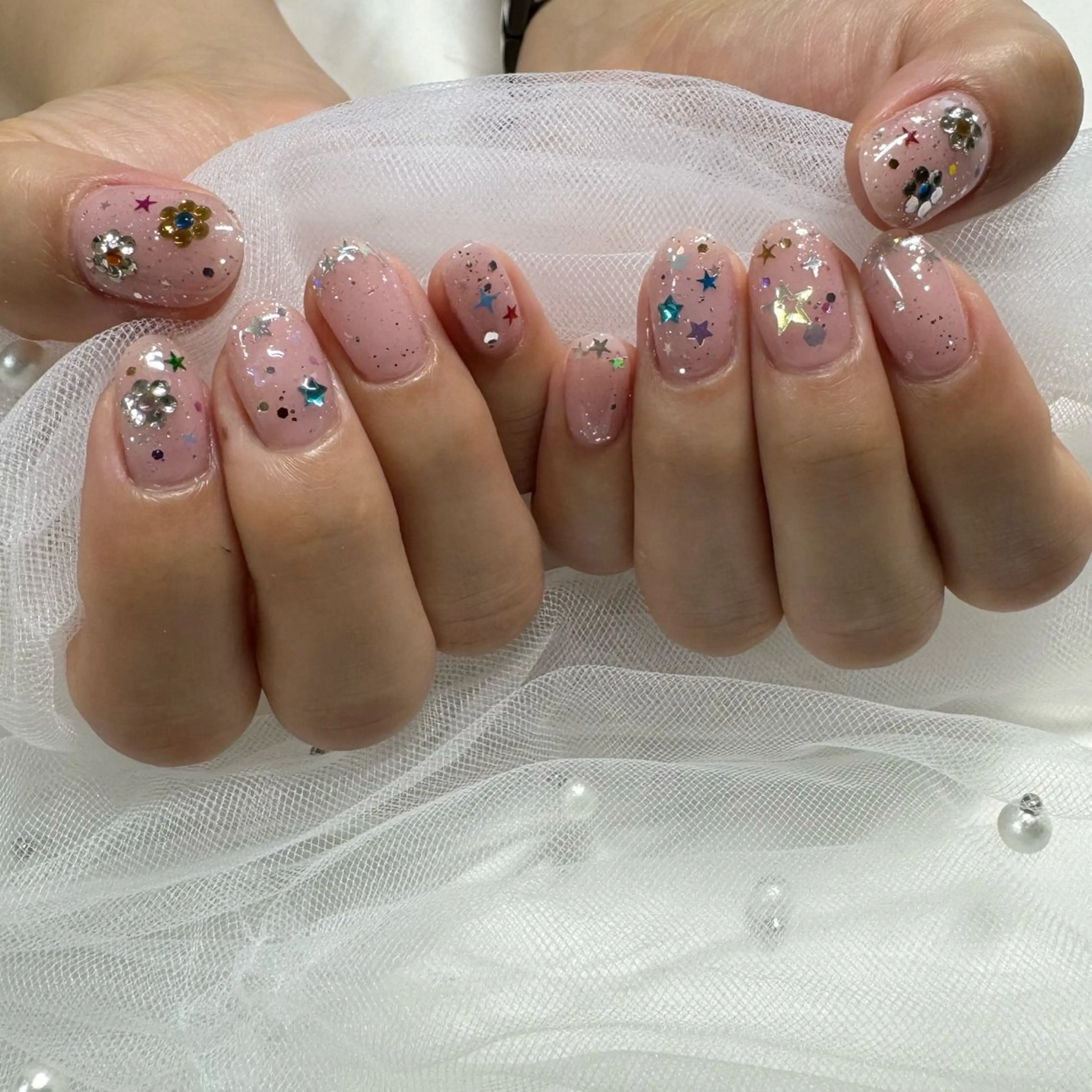 ネイル ジェルネイル 東 千夏のネイルデザイン