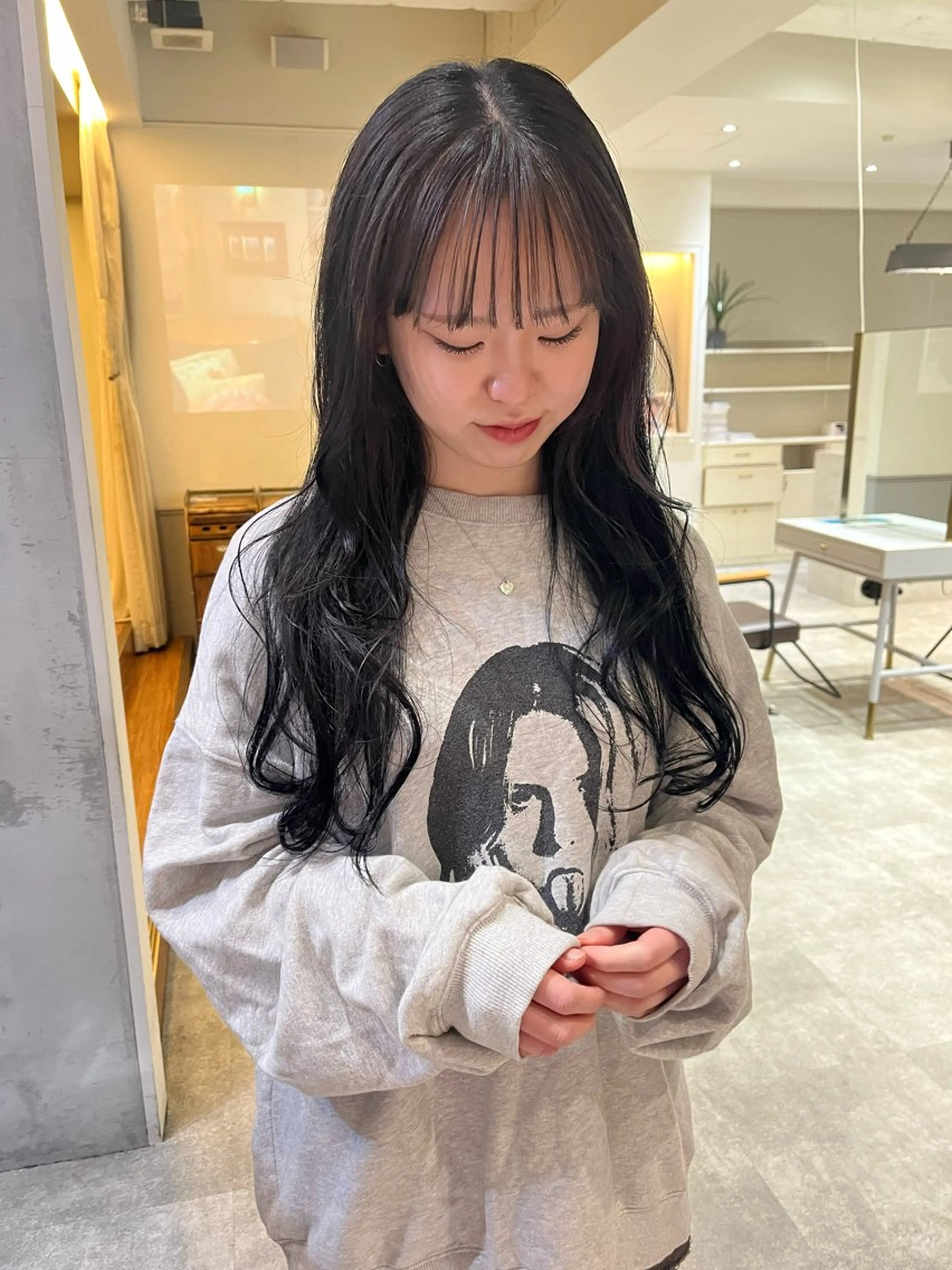 ロング SIKI yuuna レイヤーカット🪽のヘアスタイル