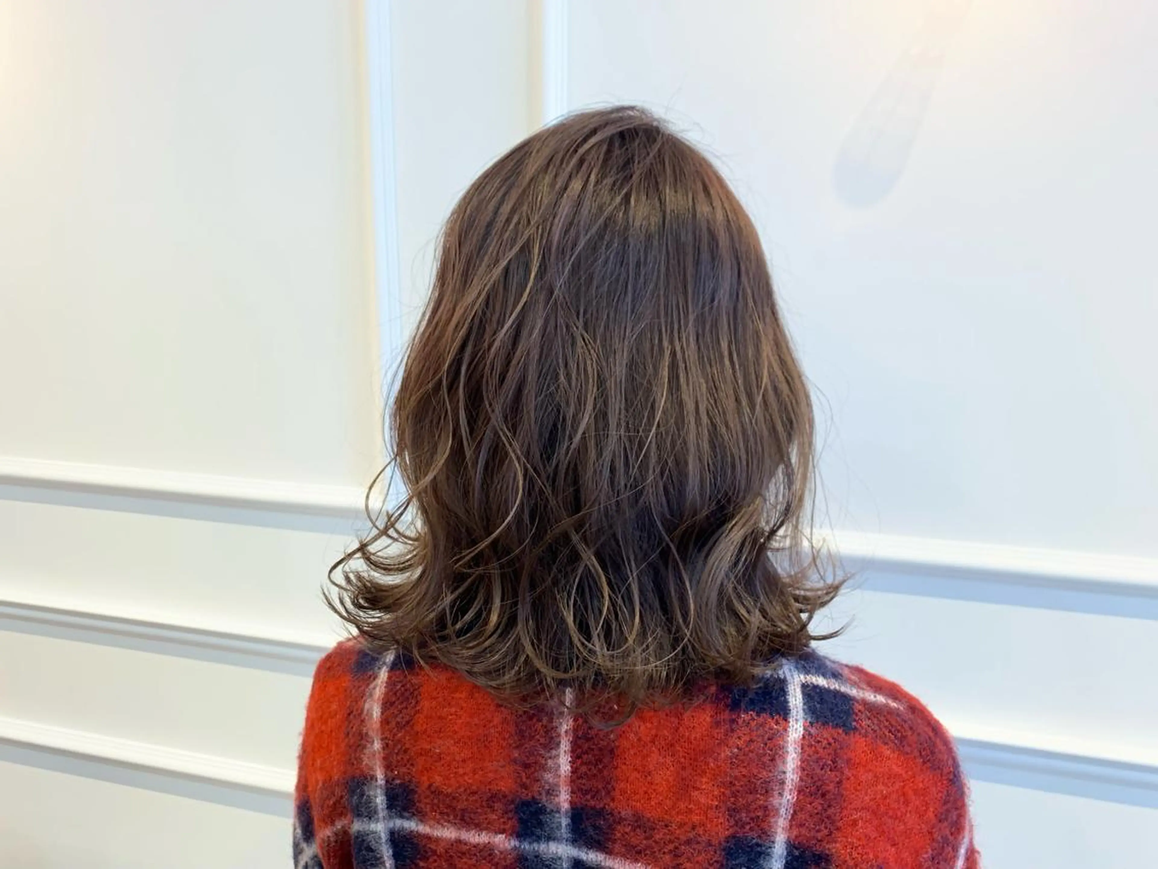 ミディアム カラー Silk-lei【銀座店】所属・銀座/美髪縮毛矯正 /髪質改善/山本翔華のヘアスタイル