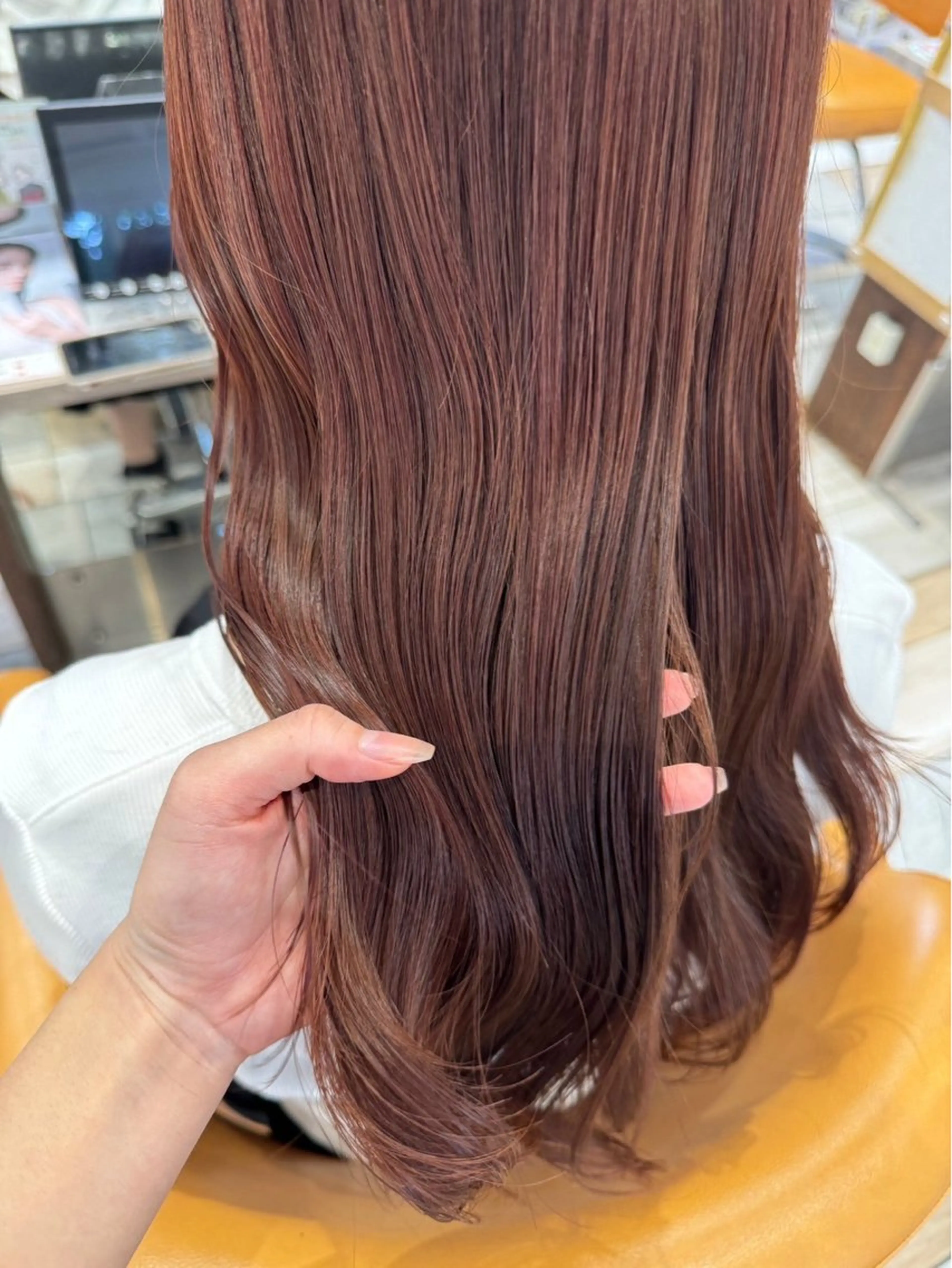 セミロング 福吉 雛乃のヘアスタイル