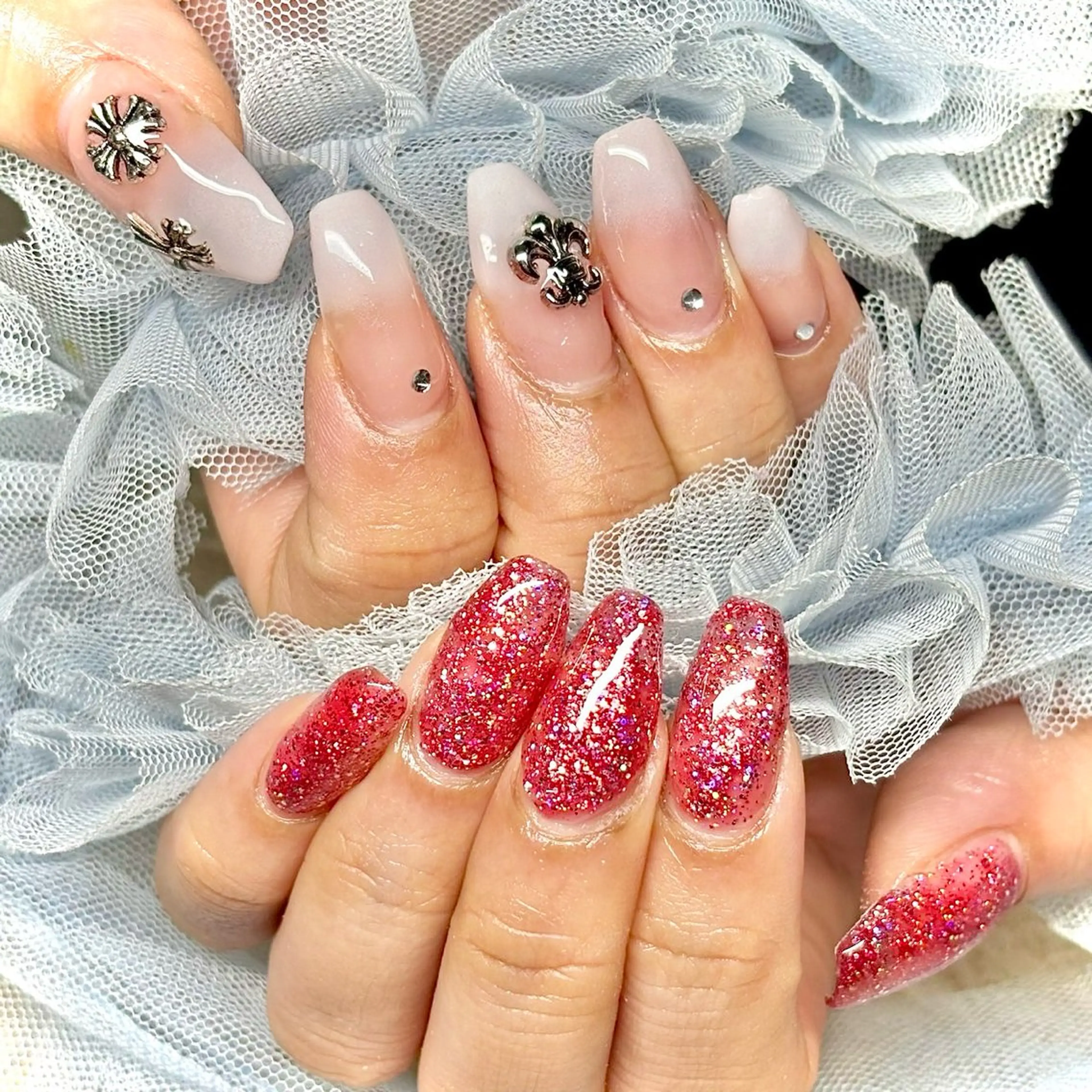 ネイル フラッシュネイル スカルプネイル ワンホンネイル miminon 自宅ネイルサロンのネイルデザイン