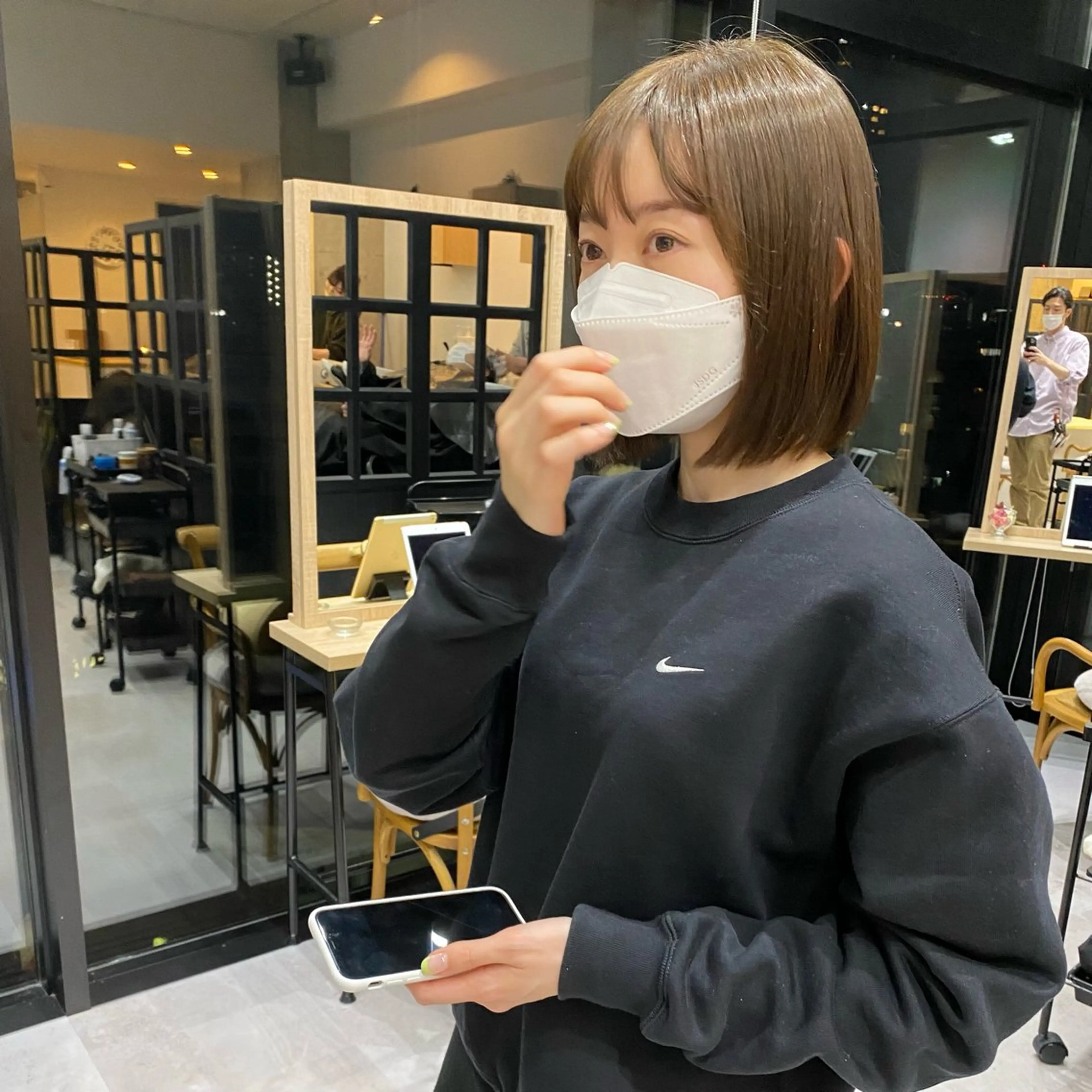 ショート ハイライト 髪質改善 レイヤーカット ショートヘア また会いたくなる 美容師【KENTA】のヘアスタイル