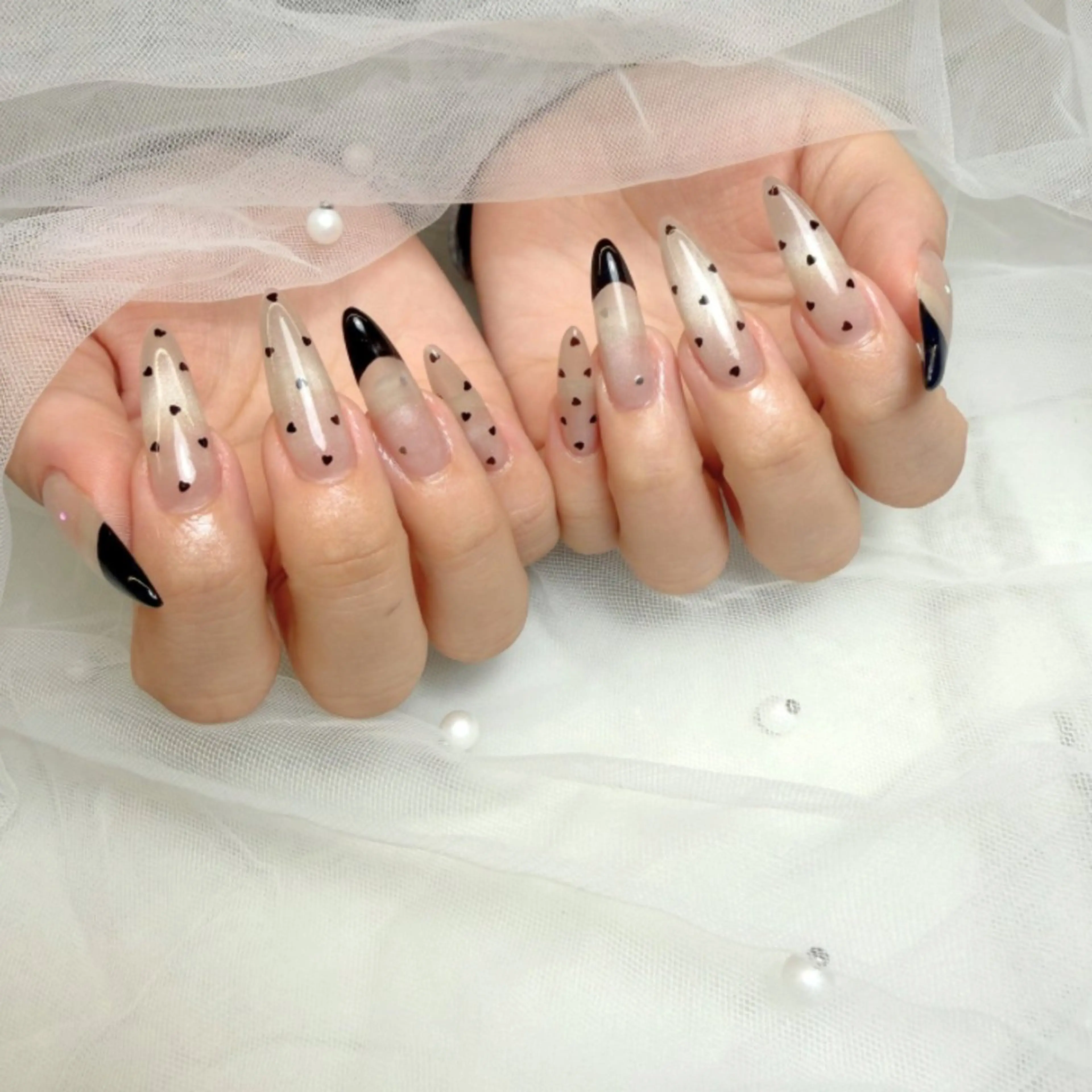 ネイル ストーンネイル ハンドネイル MAKI🎀Nail 堺筋本町/心斎橋のネイルデザイン