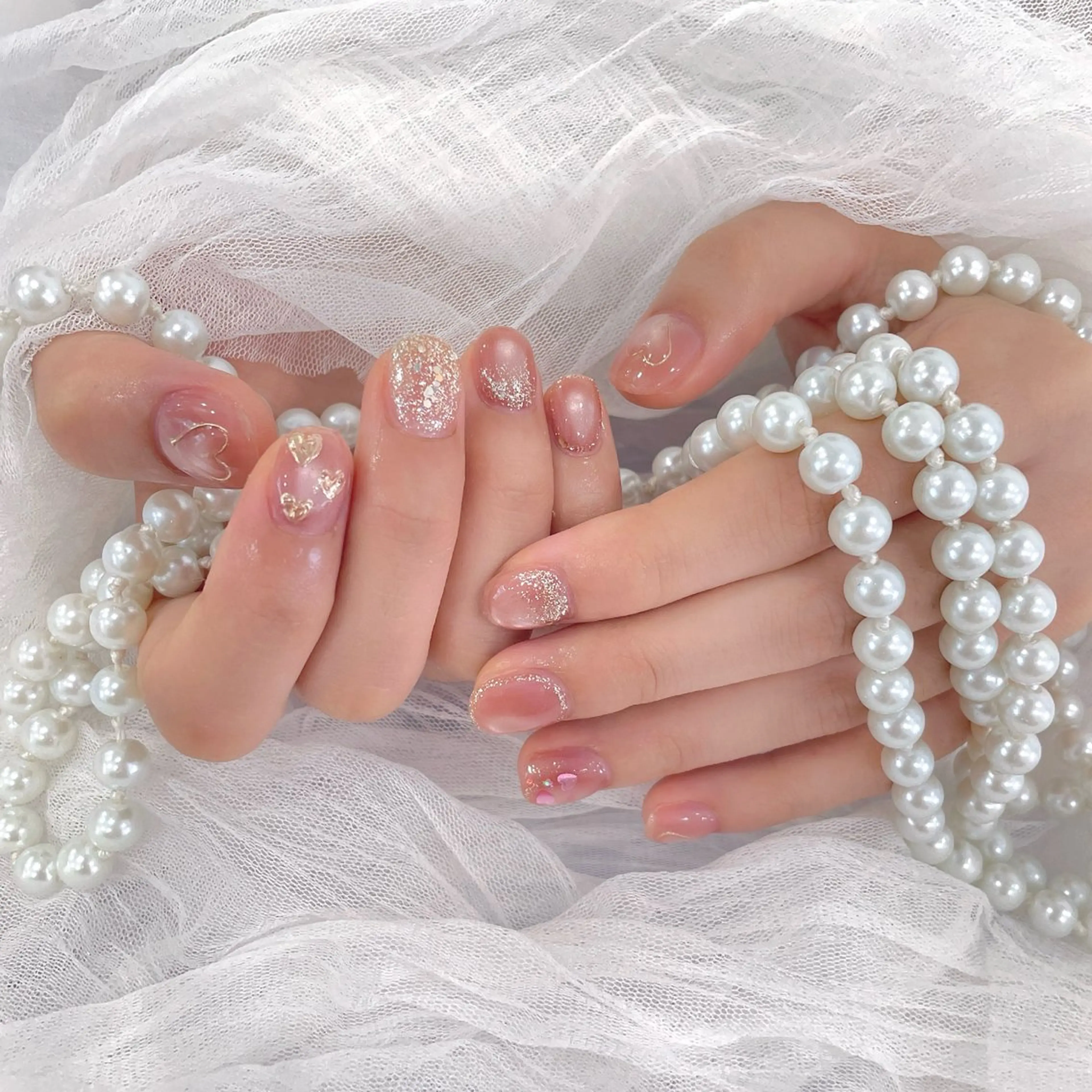 ネイル 持ち込み ハンドネイル M2 beauty Hoshinaのネイルデザイン