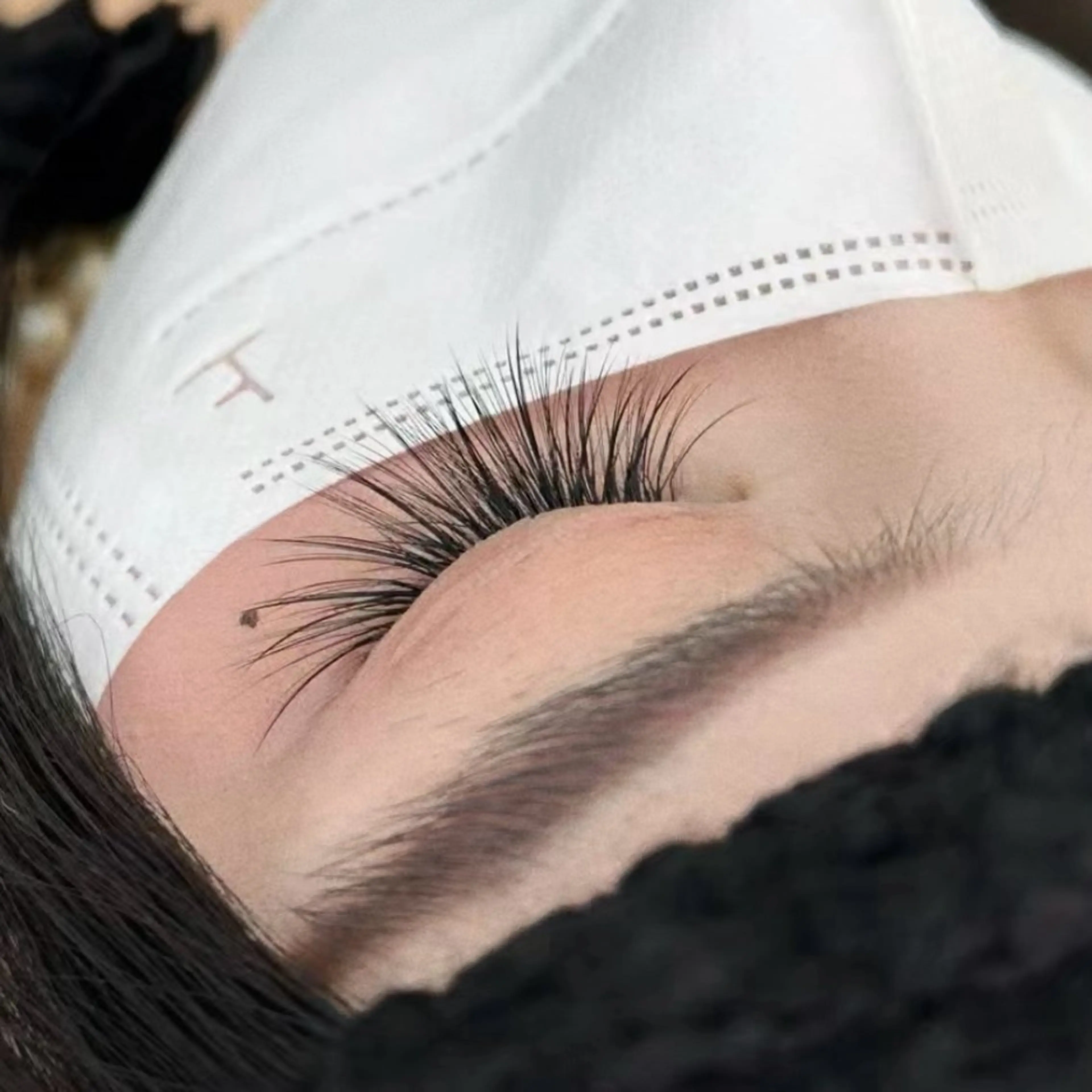 マツエク・マツパ 束感まつ毛 カラーマツエク フラットラッシュ パリジェンヌラッシュリフト まつげパーマ マツエク 🍓 KaNan🍓のマツエク・マツパデザイン