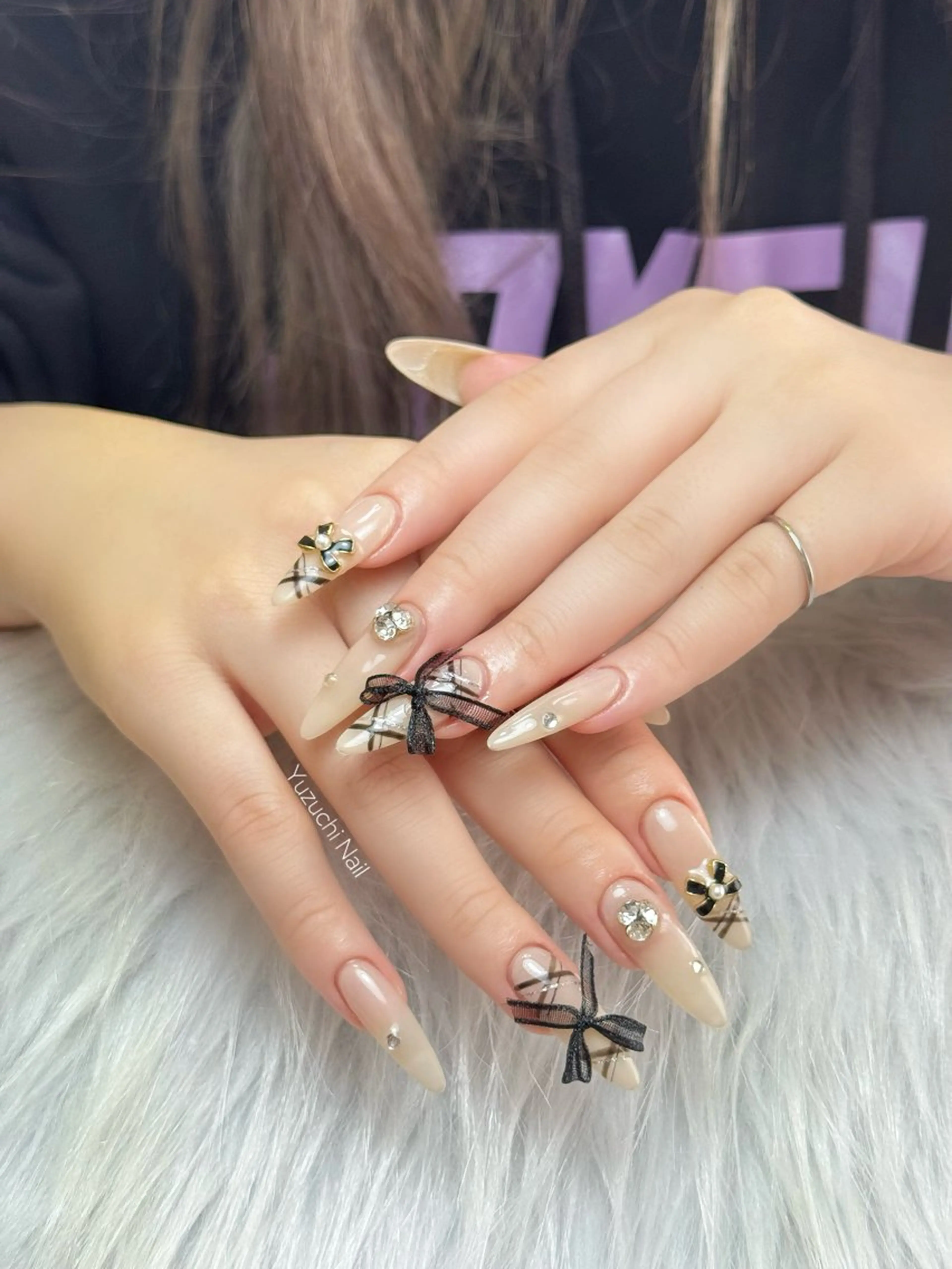 ネイル フットネイル 夏ネイル ワンホンネイル ハンドネイル ハンドケア Yuzuchi Nailのネイルデザイン