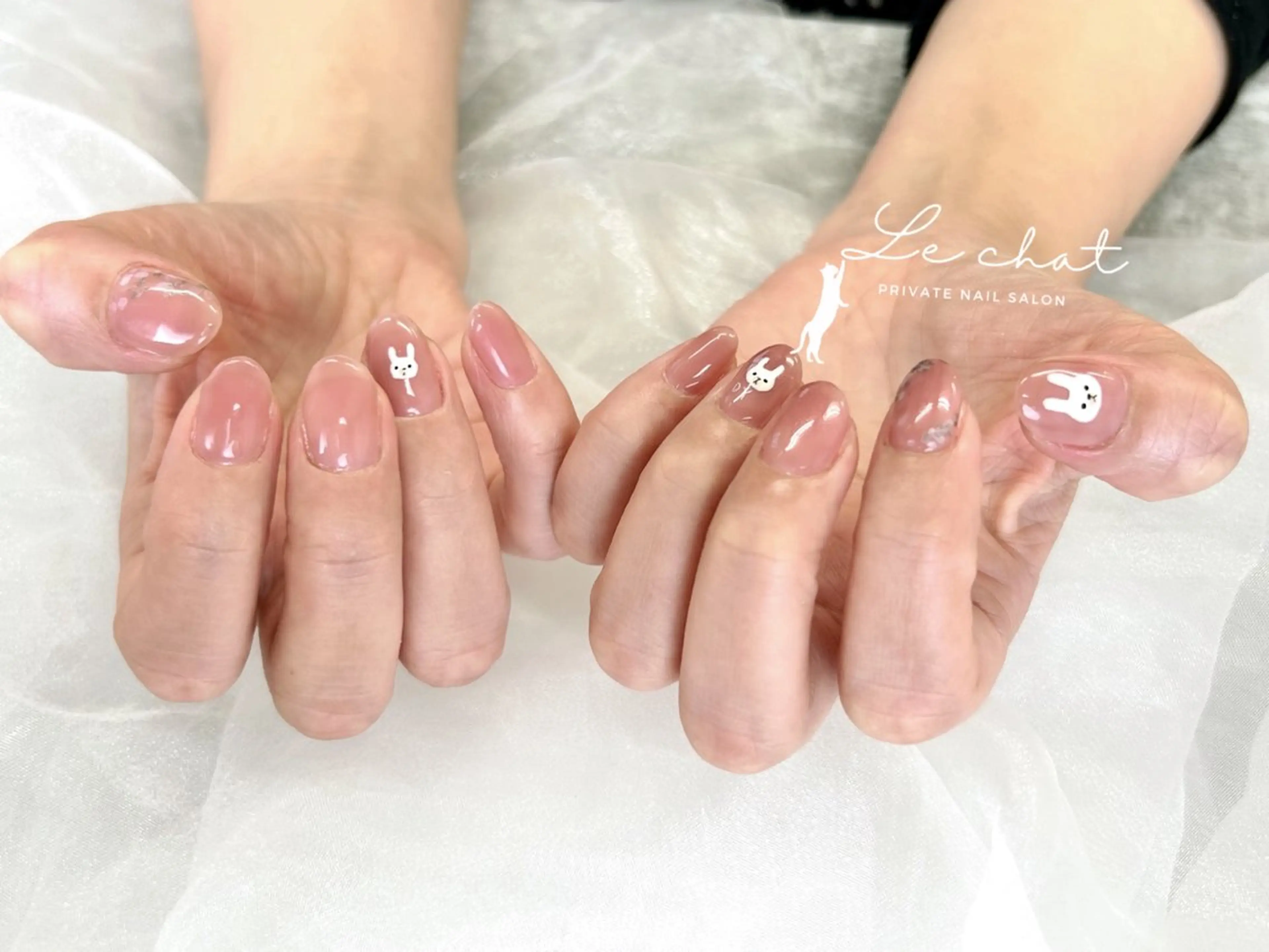 ネイル 持ち込み Le Chat ASUKAのネイルデザイン