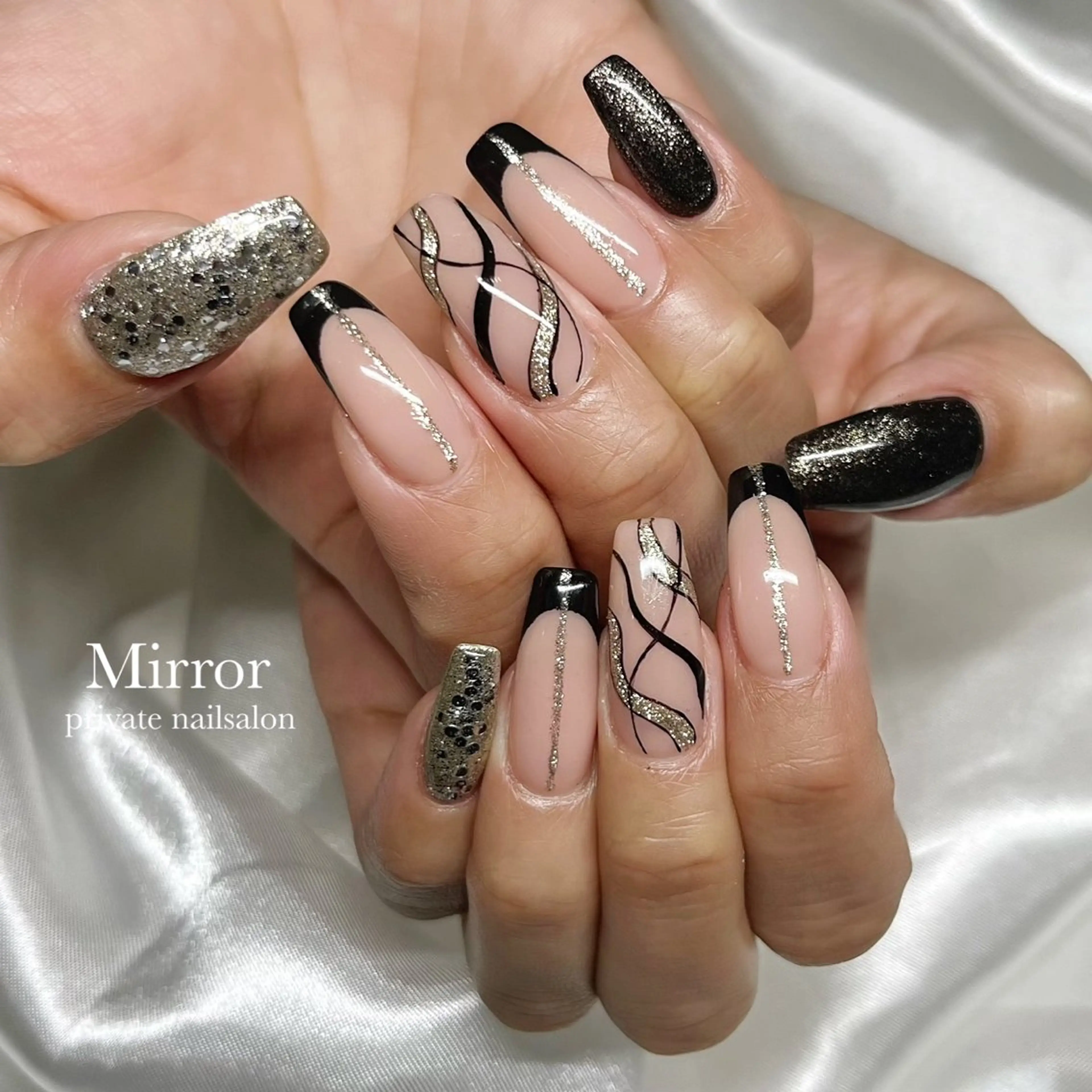 ネイル ハンドネイル nailsalon Mirrorのネイルデザイン