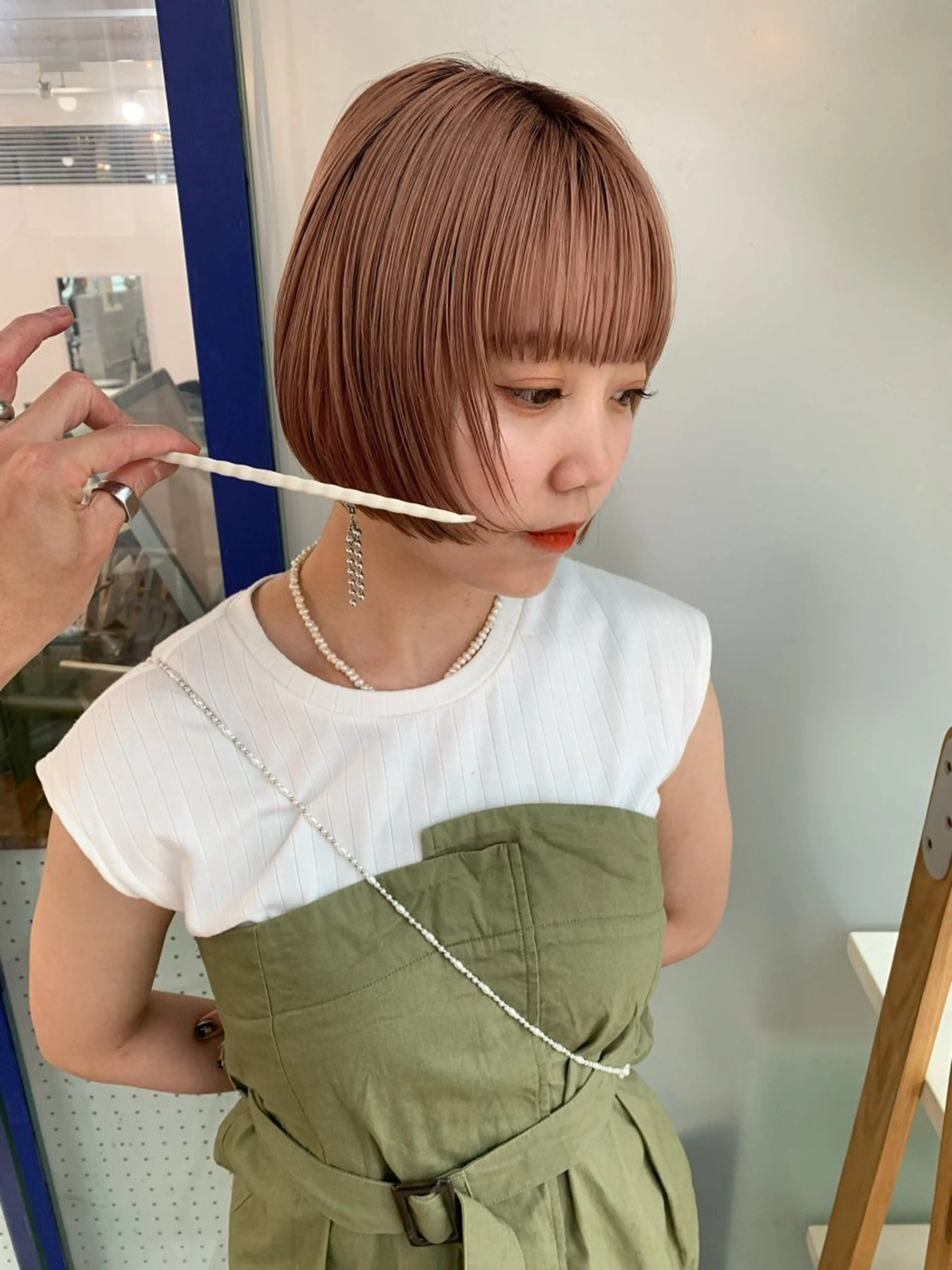 ミディアム 艶髪/レイヤー/ 透明感🎀/MARIのヘアスタイル