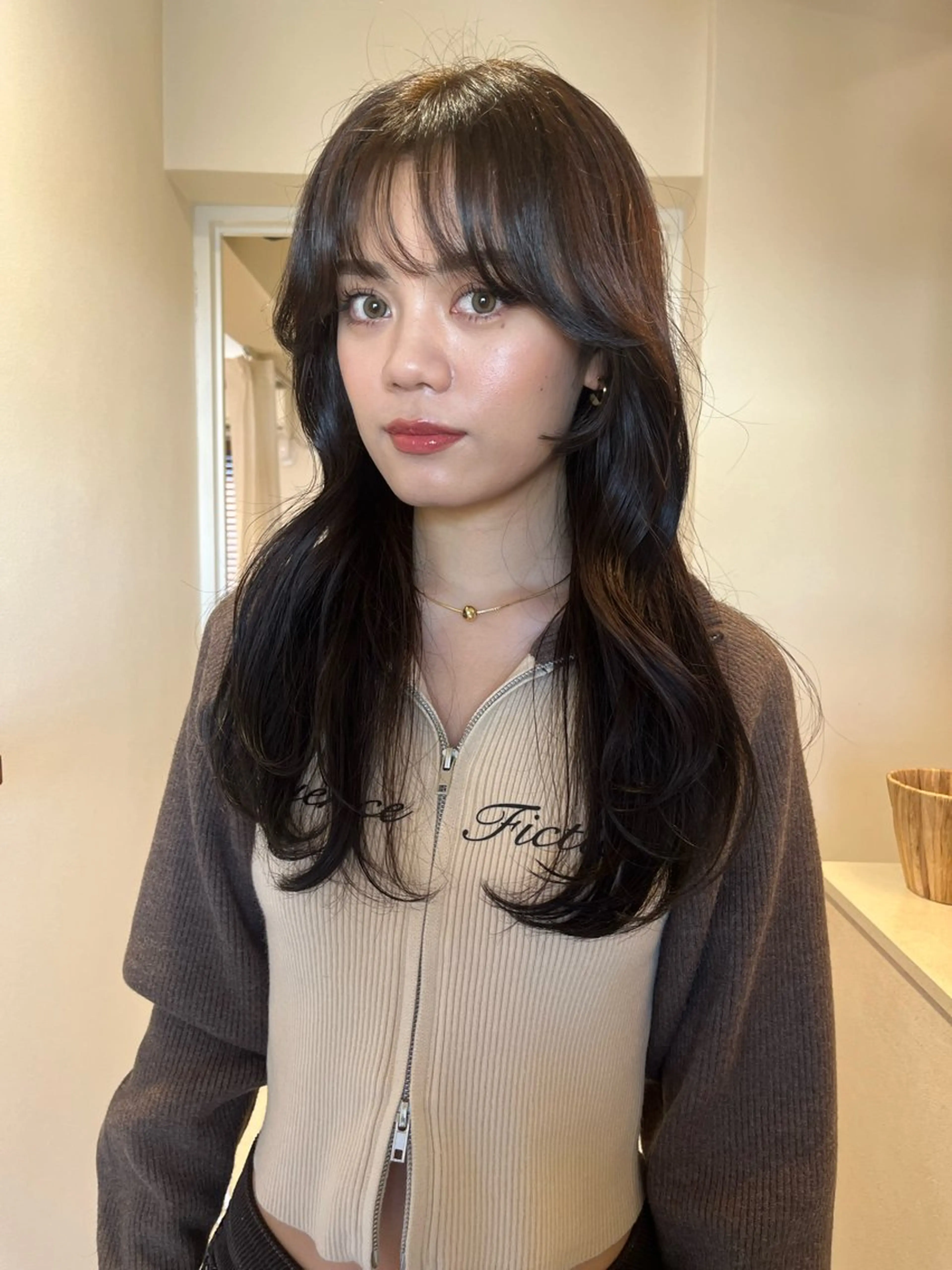 ロング カラー GO TODAY シェアサロン 表参道Flos店所属・nishi fuyumiのヘアスタイル