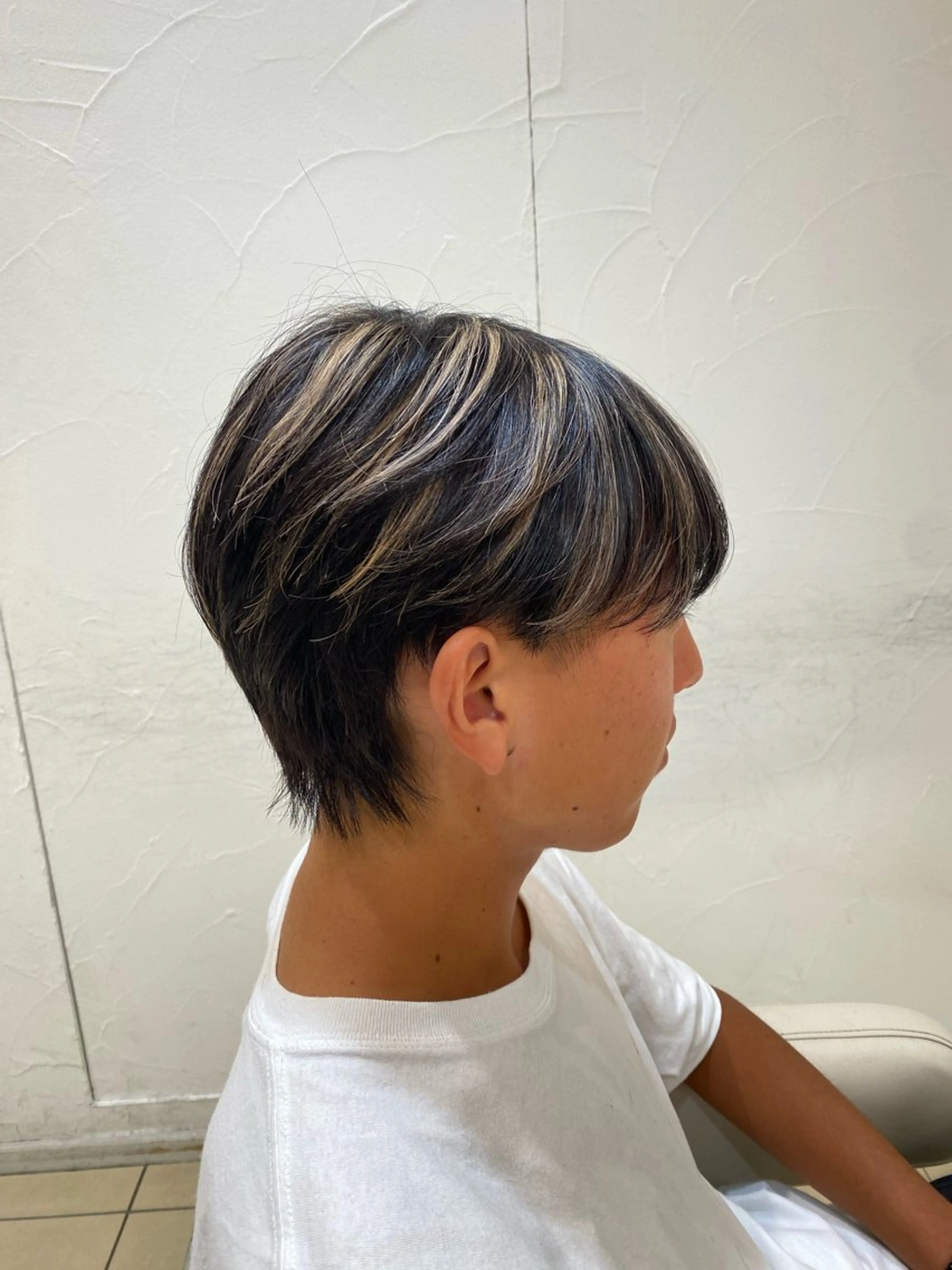 ショート カラー メンズ カット ヘアカラー メンズ特化型美容師 栗山勇人のヘアスタイル