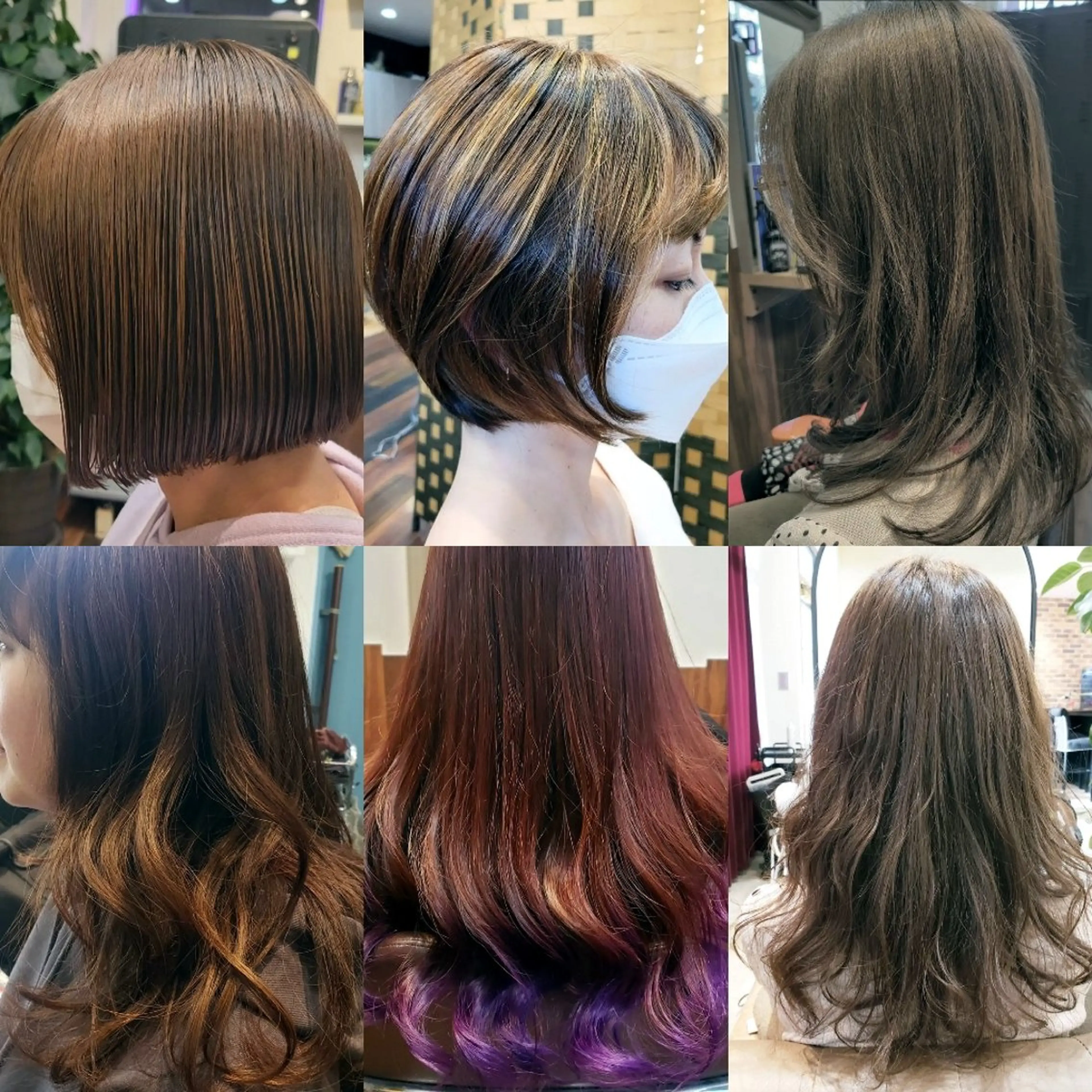 カット&カラー全体&トリートメントの写真