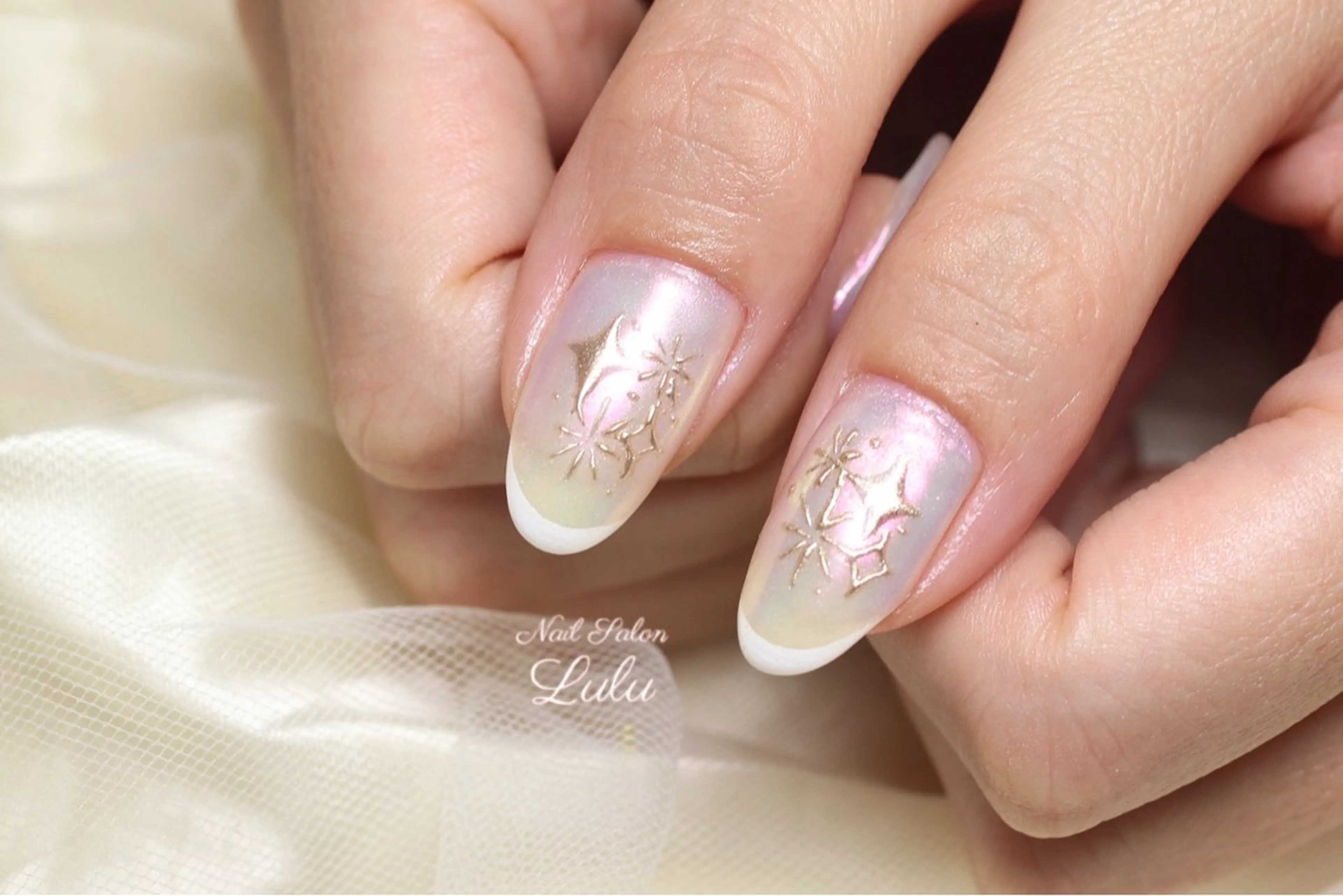 ネイル フットネイル Lulu nail salon 南堀江店所属・西村 あやかのネイルデザイン