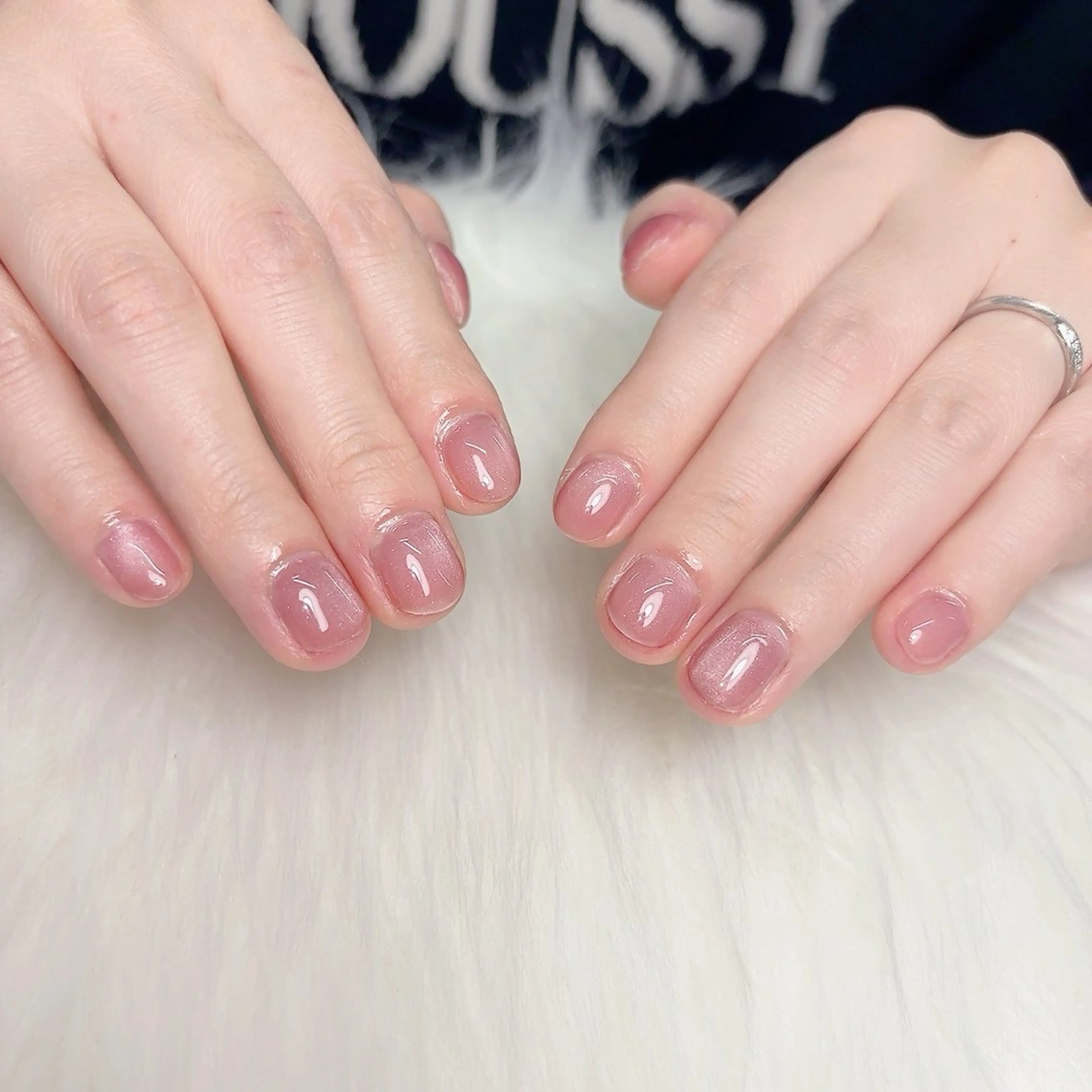 ネイル マグネットネイル オフィスネイル ハンドネイル ポッコネイル所属・ポッコネイル MISAKIのネイルデザイン