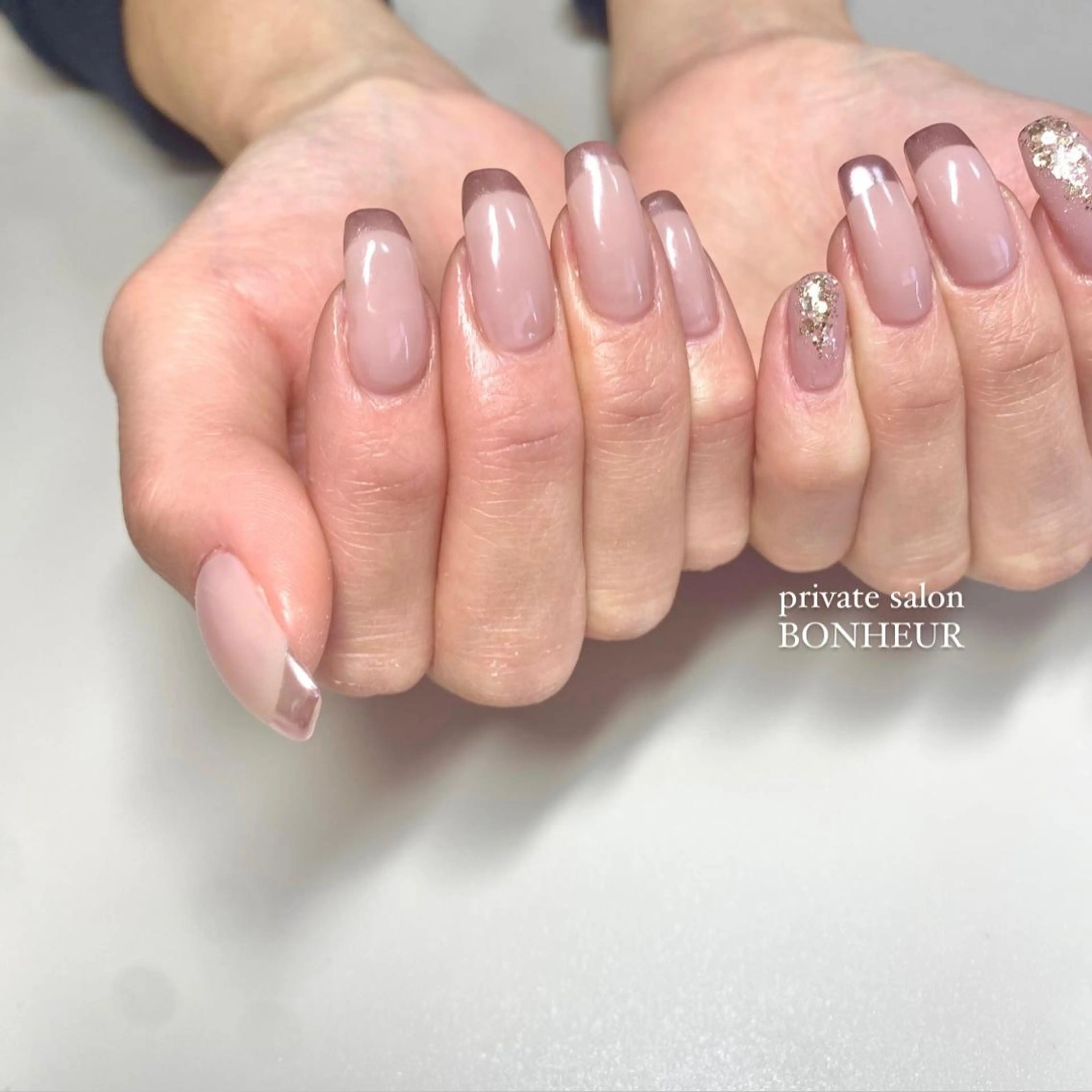 ネイル ハンドネイル BONHEUR Annaのネイルデザイン