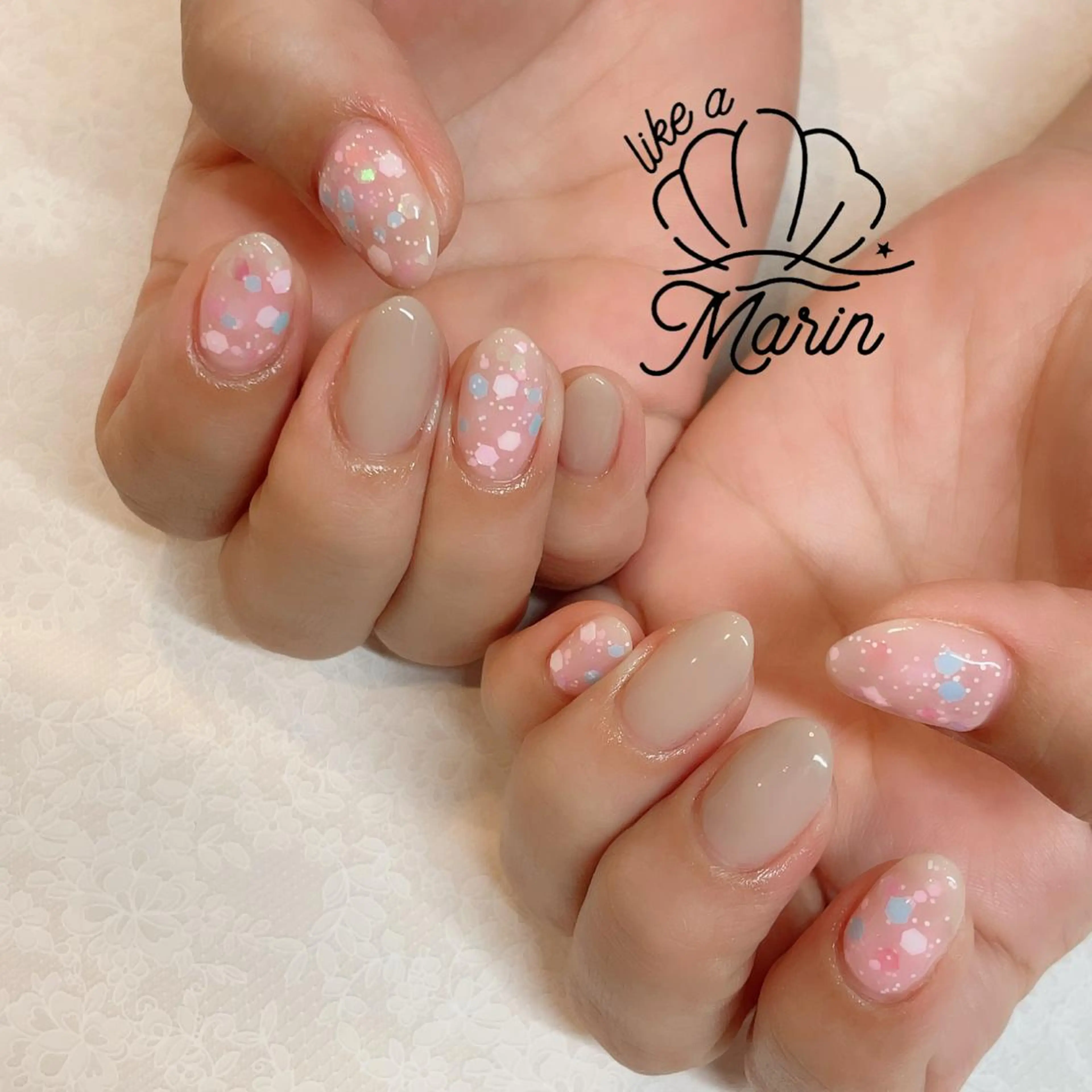 ネイル Serenity by Mari所属・Shinozaki mariのネイルデザイン