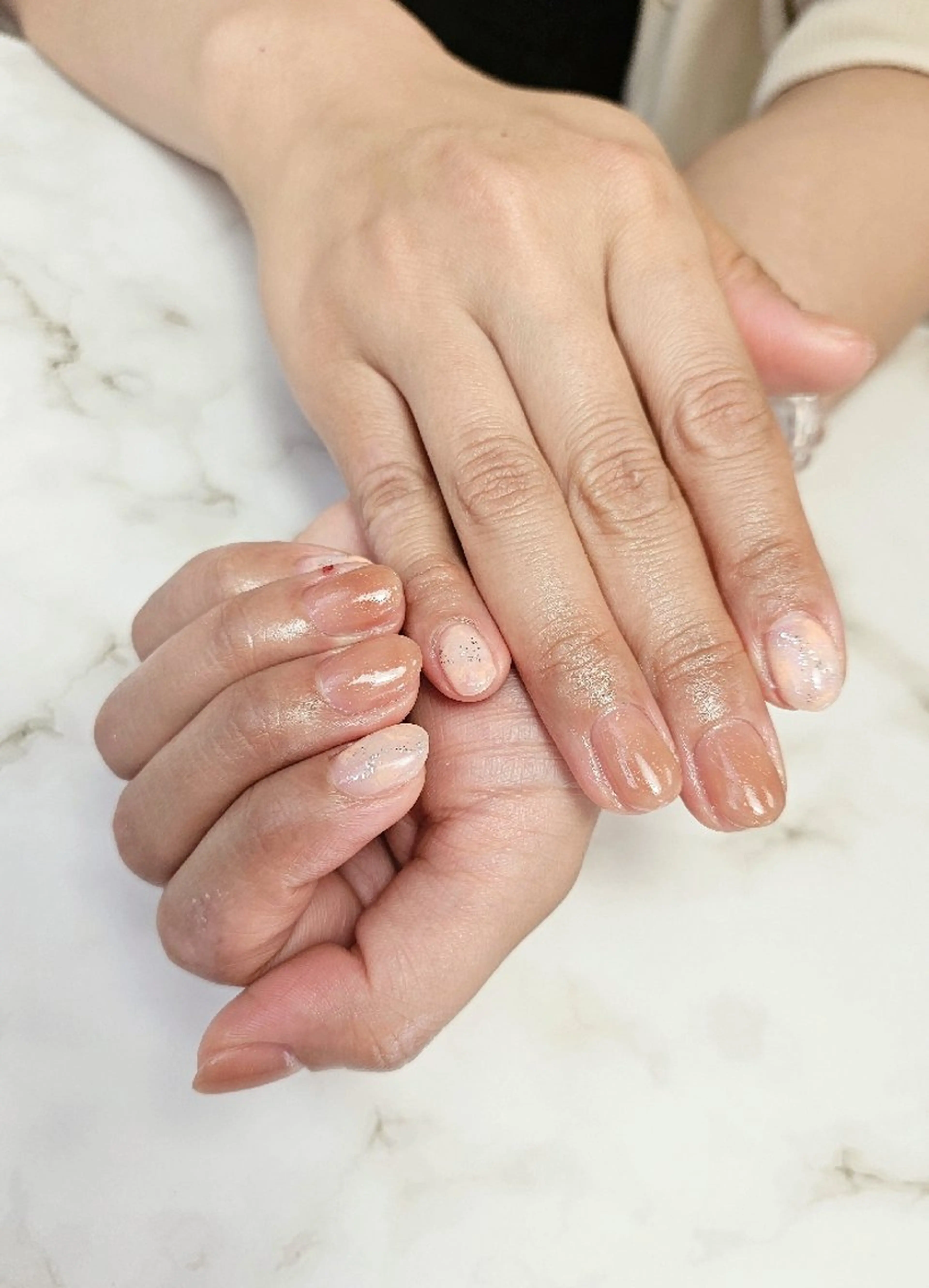 ネイル ニュアンスネイル Chika  Nail MIRAIのネイルデザイン