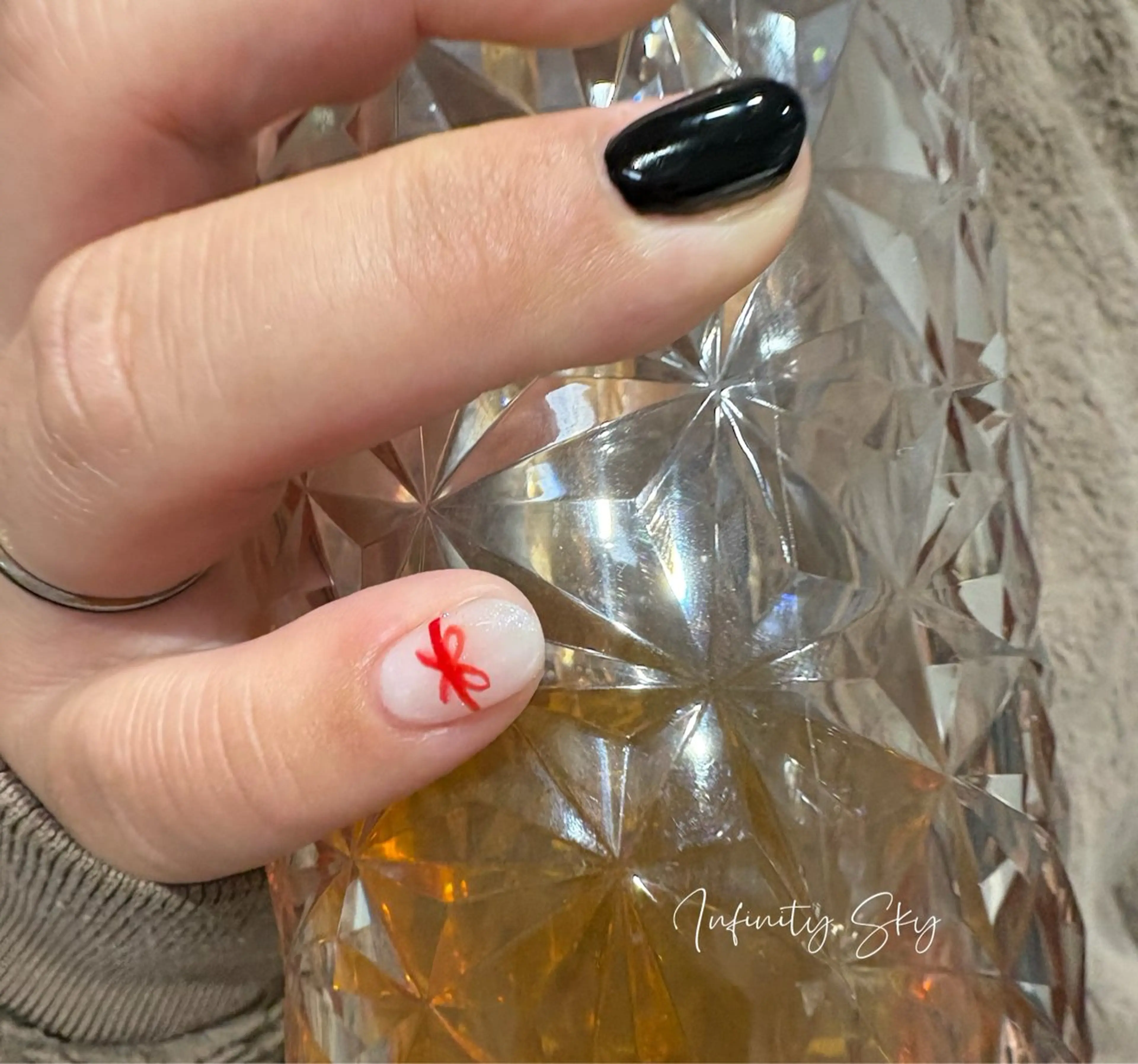 ネイル infinity skyのネイルデザイン