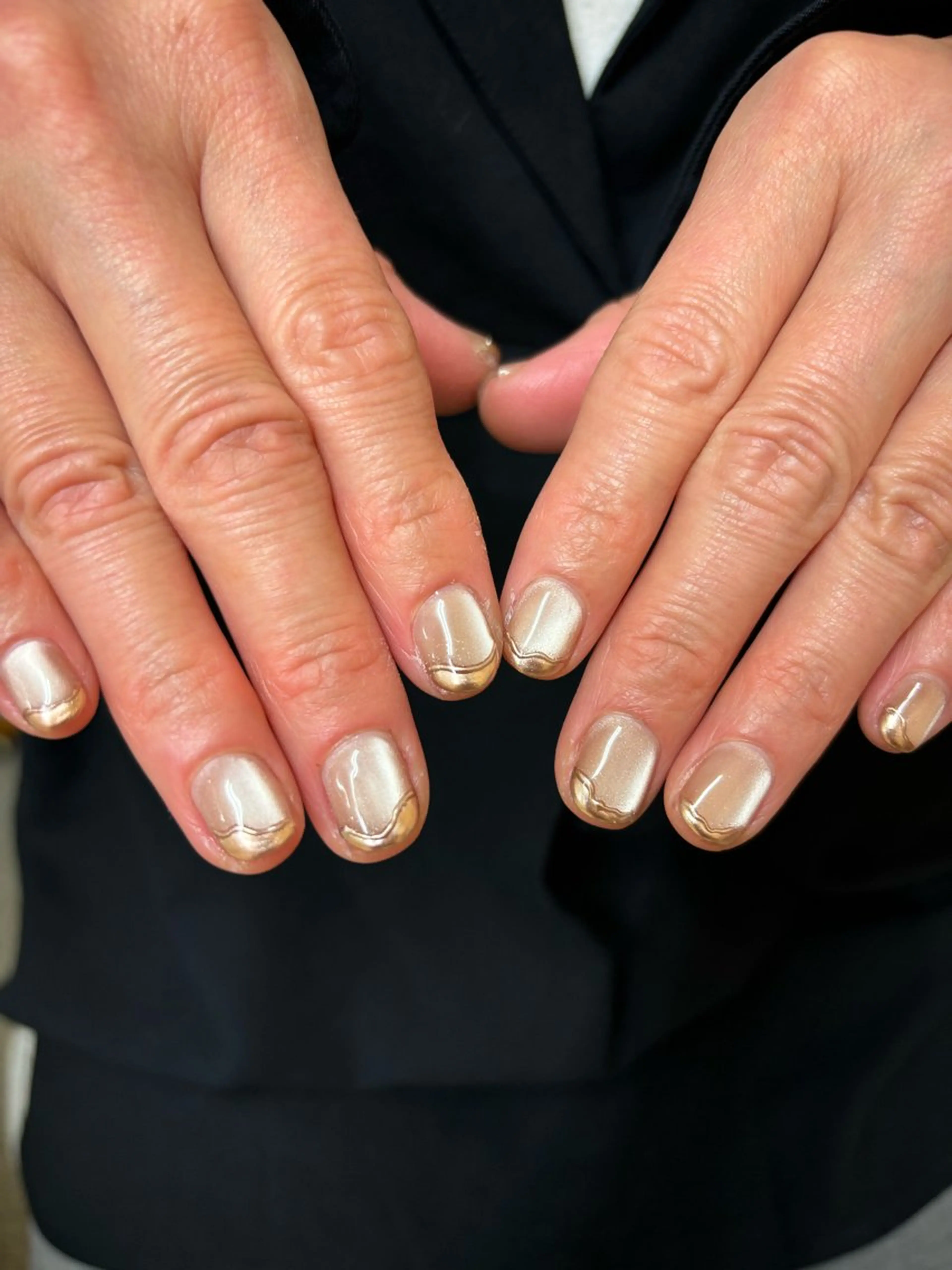 ネイル アートネイル ミラーネイル ハンドネイル nail salon Howdyのネイルデザイン