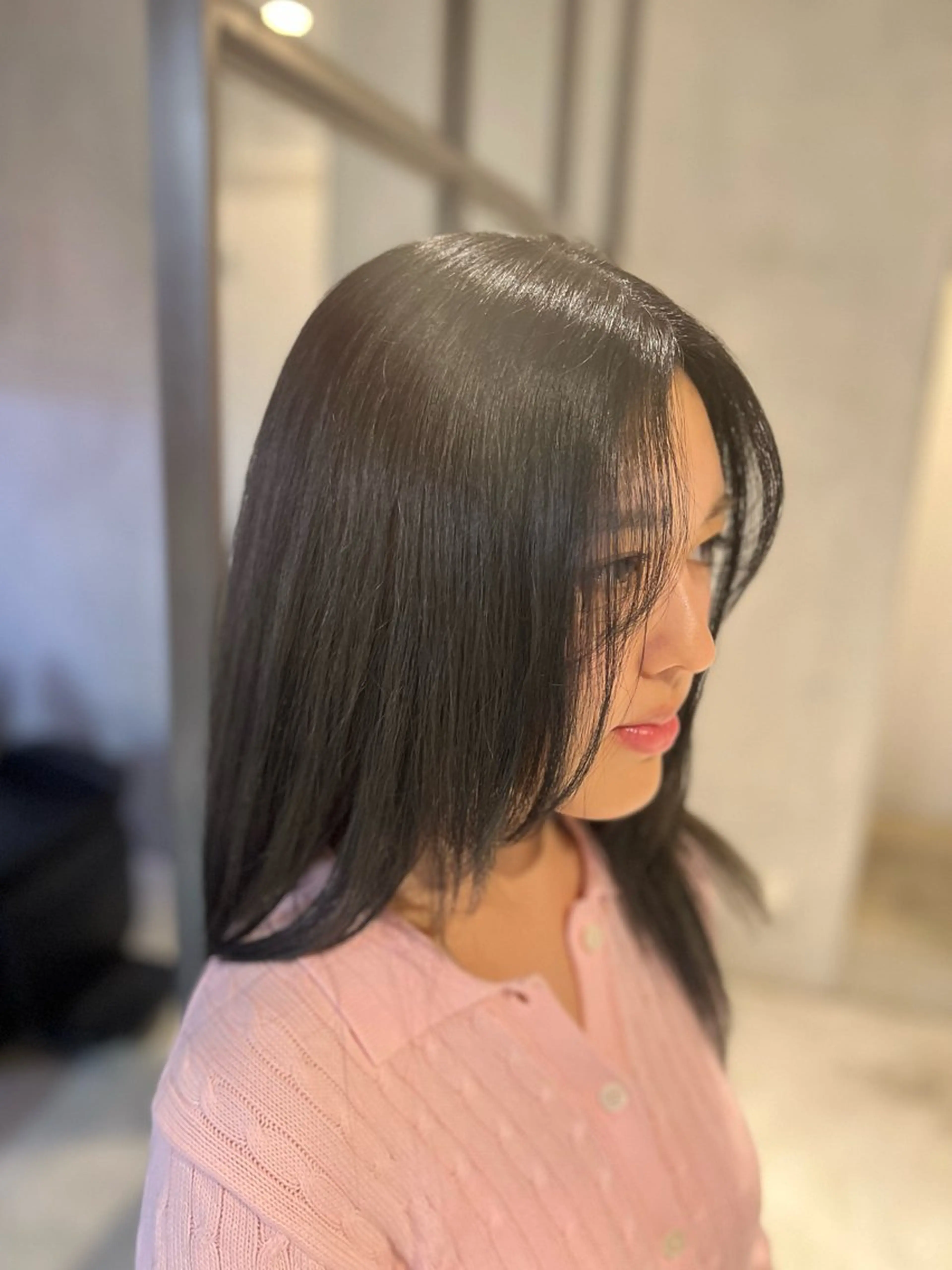 カラー しずく🤍🧸 / fifthパーマのヘアスタイル