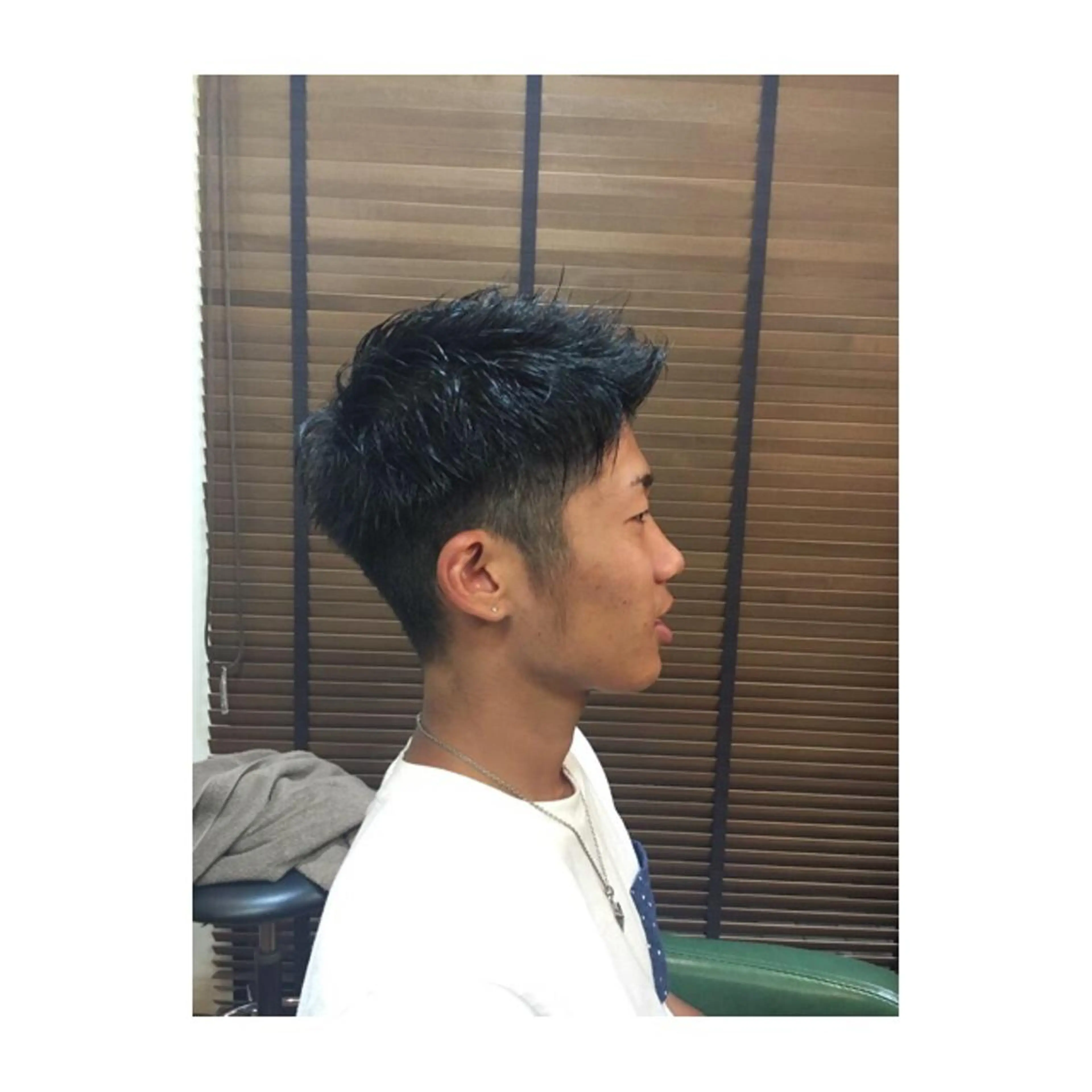 メンズ ツーブロック ツイスパ・波巻き 🩵片平和香奈のヘアスタイル