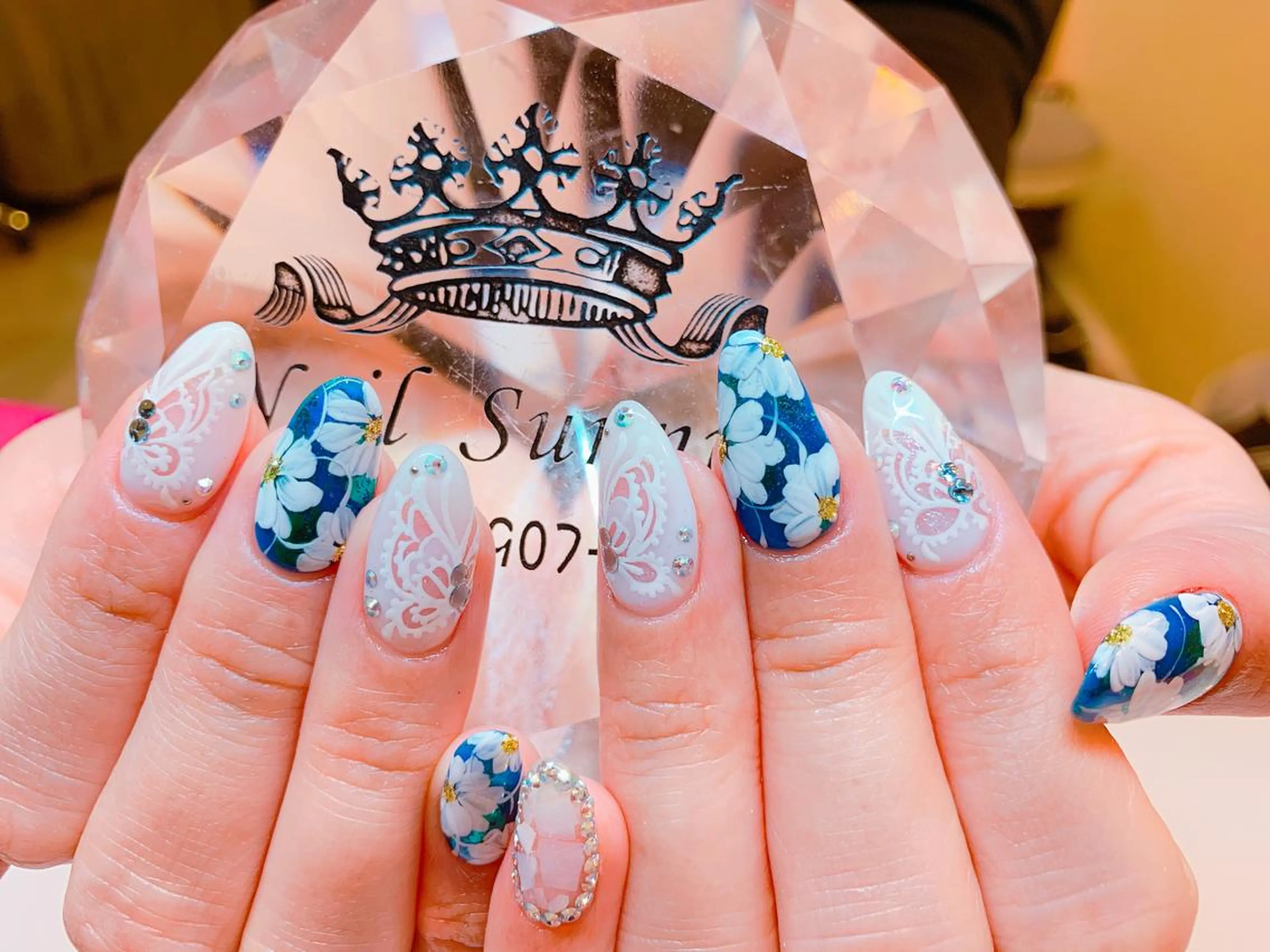 ネイル 長さだし専門店 M2　rikaのネイルデザイン