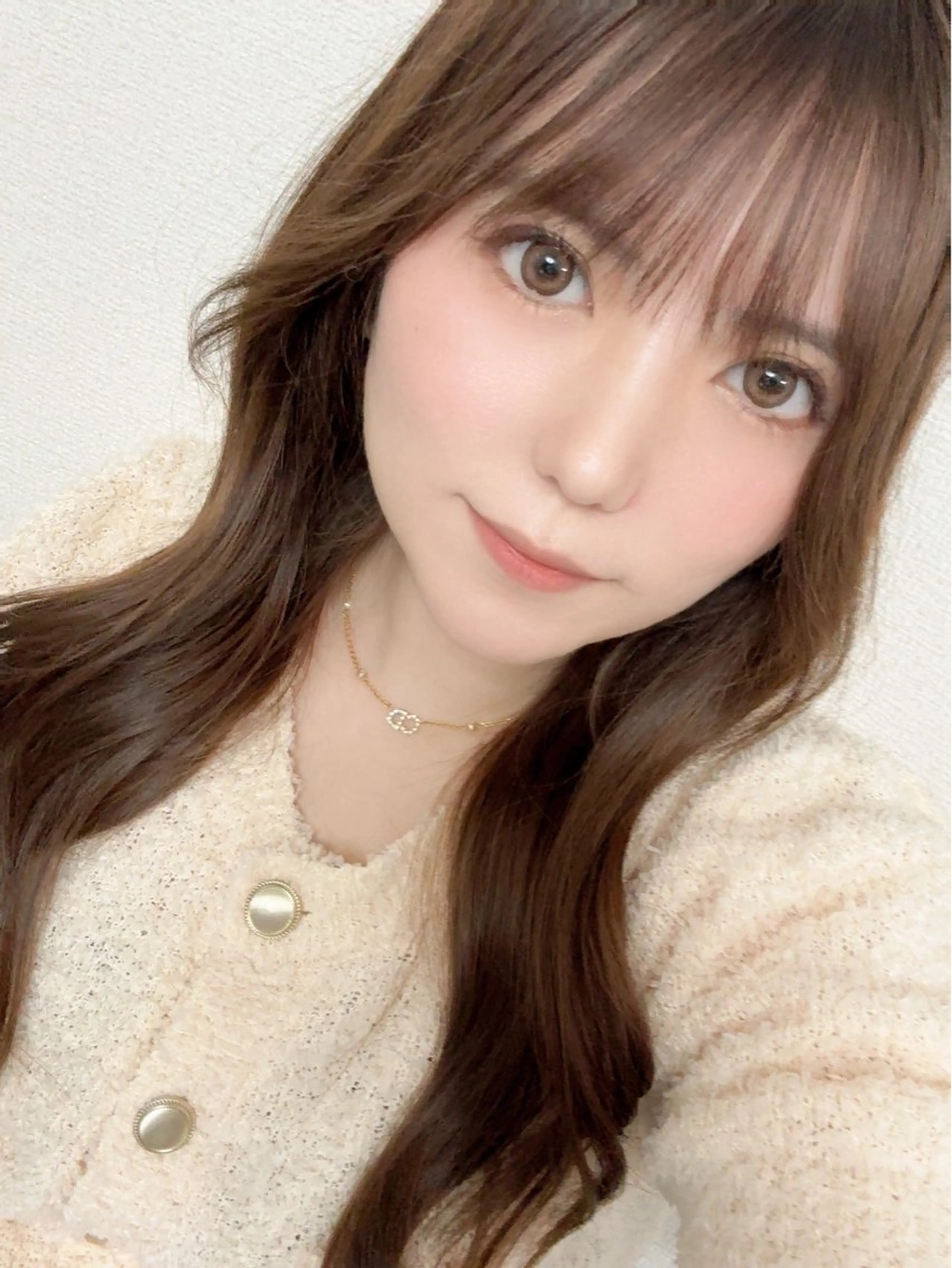 ロング カラー 韓国風ヘア カット ヘアカラー トリートメント 穐山 翔のヘアスタイル