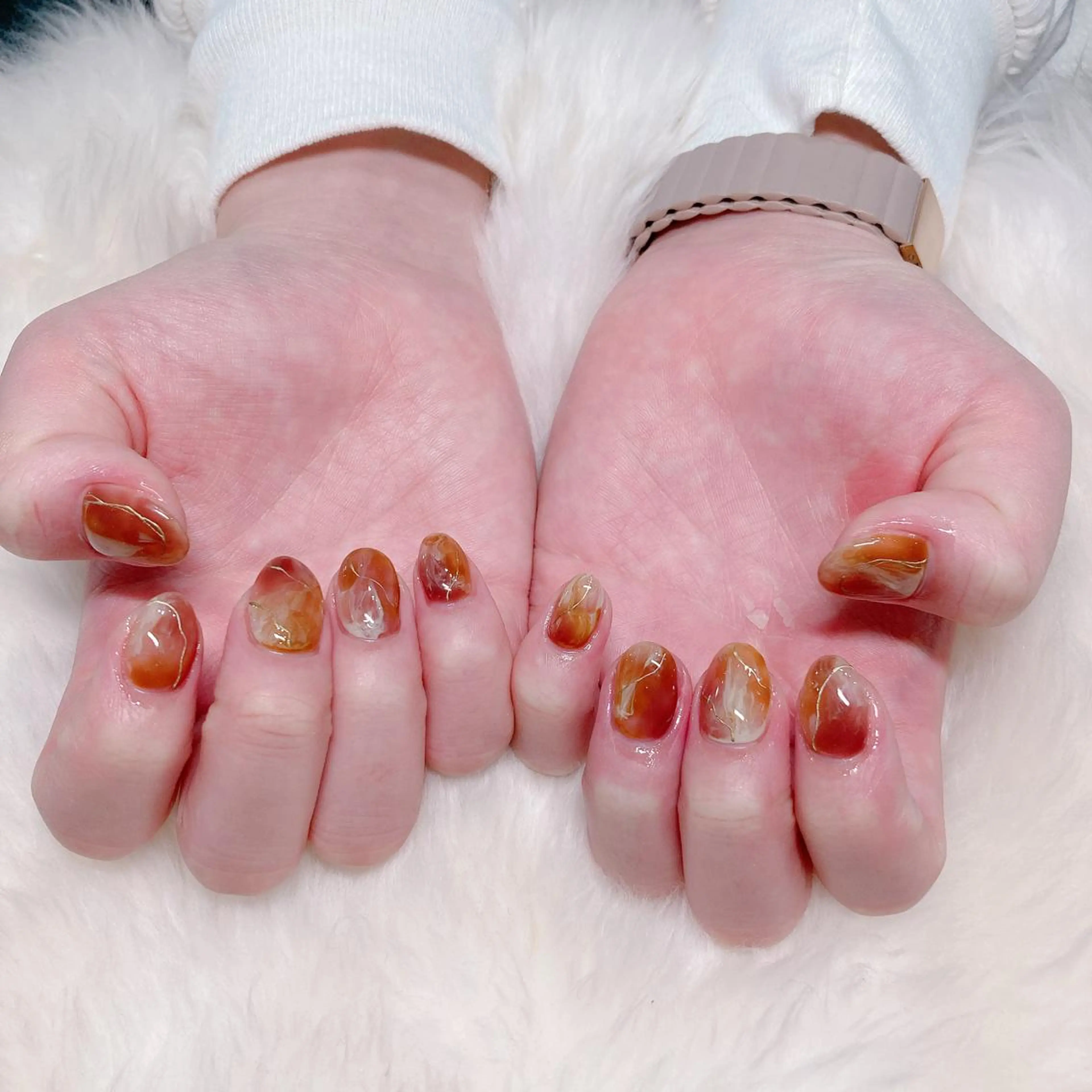 《オフなし》ニュアンスネイルの写真